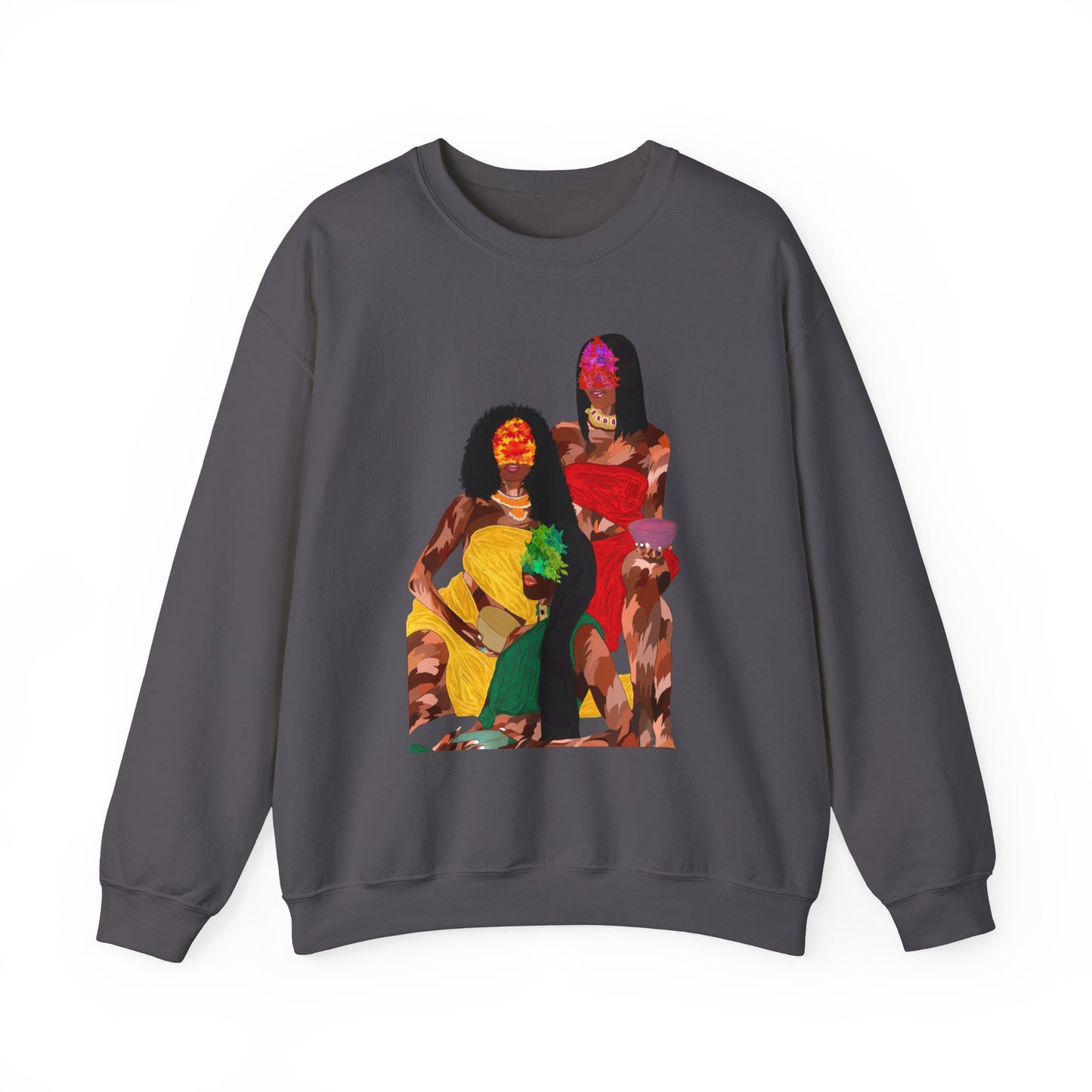 “Melanin Women”Unisex Heavy Blend™ Crewneck Sweatshirt