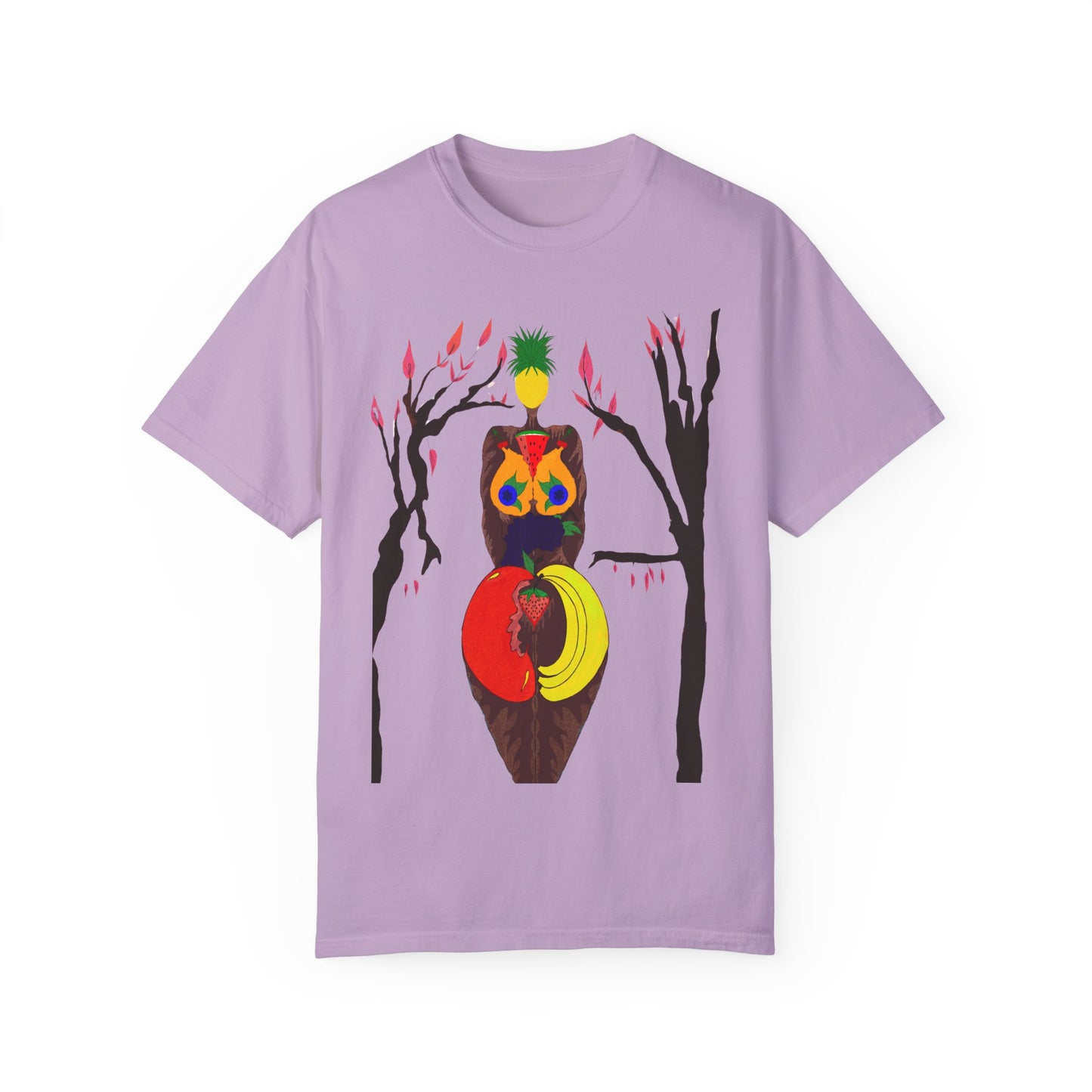 "Melanin Fruity Body" Unisex Garment-Dyed T-shirt