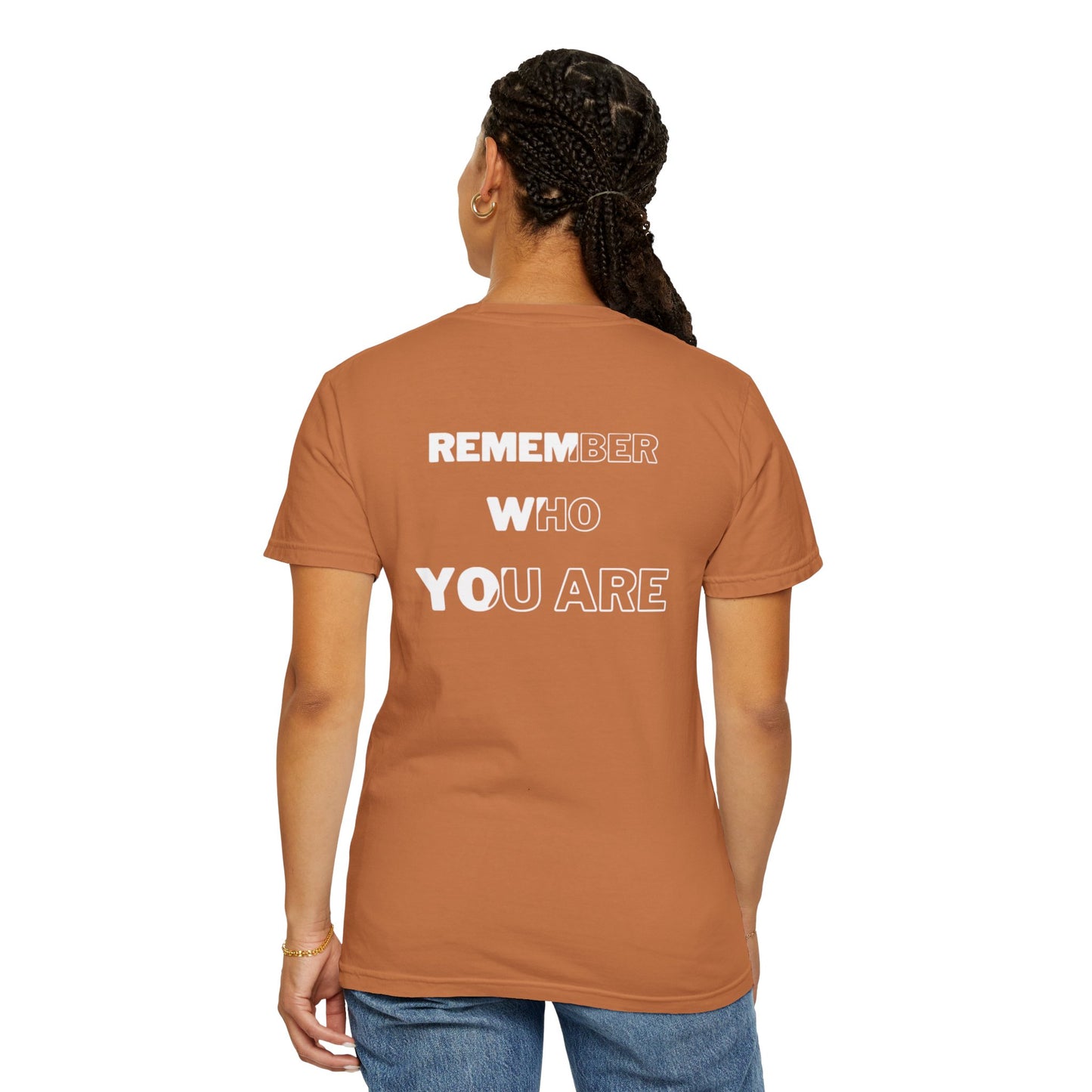 "1804, Remember who you are" Unisex Garment-Dyed T-shirt