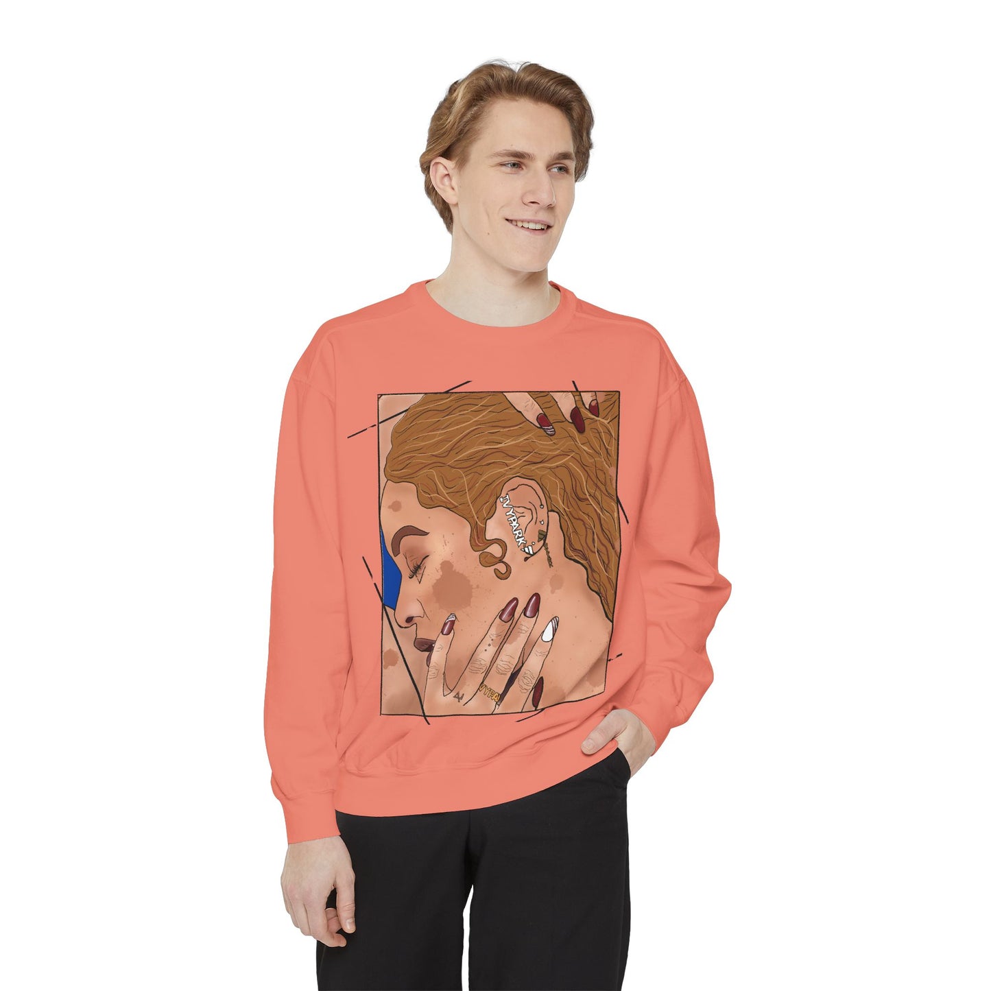 "Beyonce" Unisex Garment-Dyed Sweatshirt