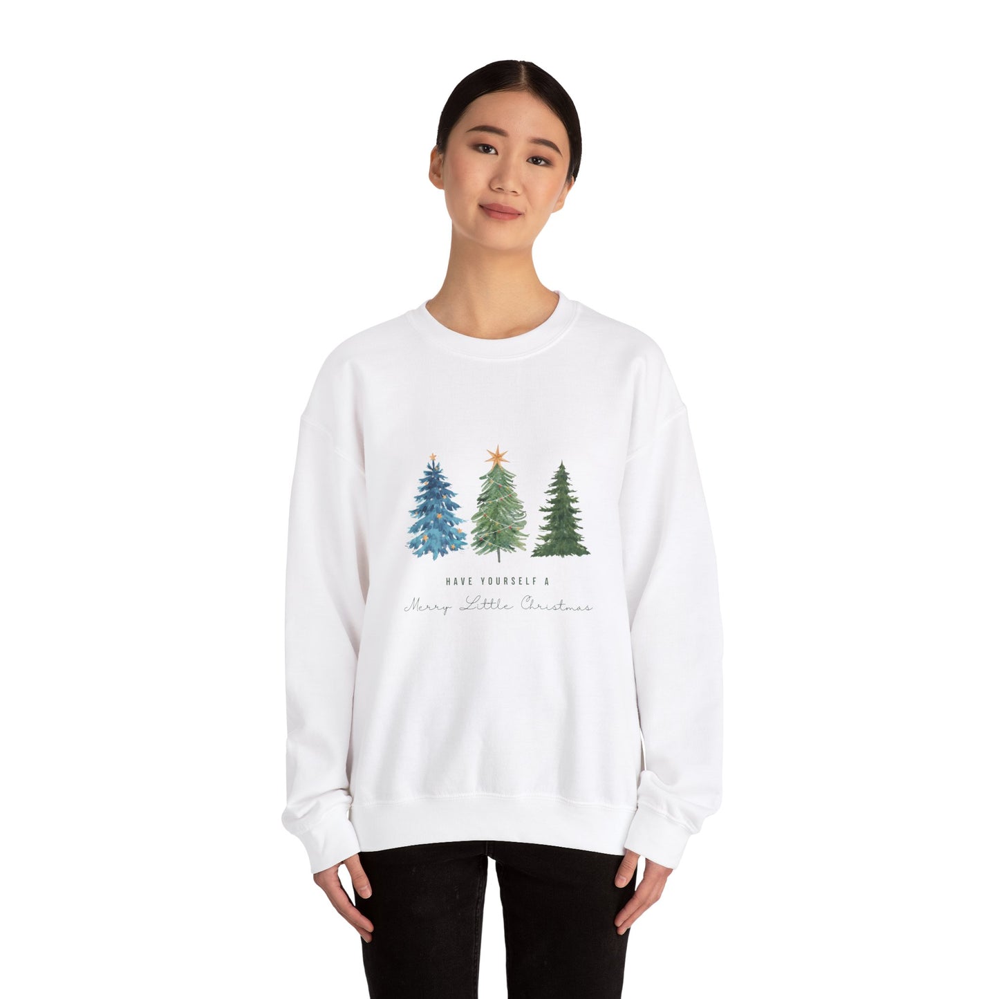 "Christmas Tree" Unisex Heavy Blend™ Crewneck Sweatshirt