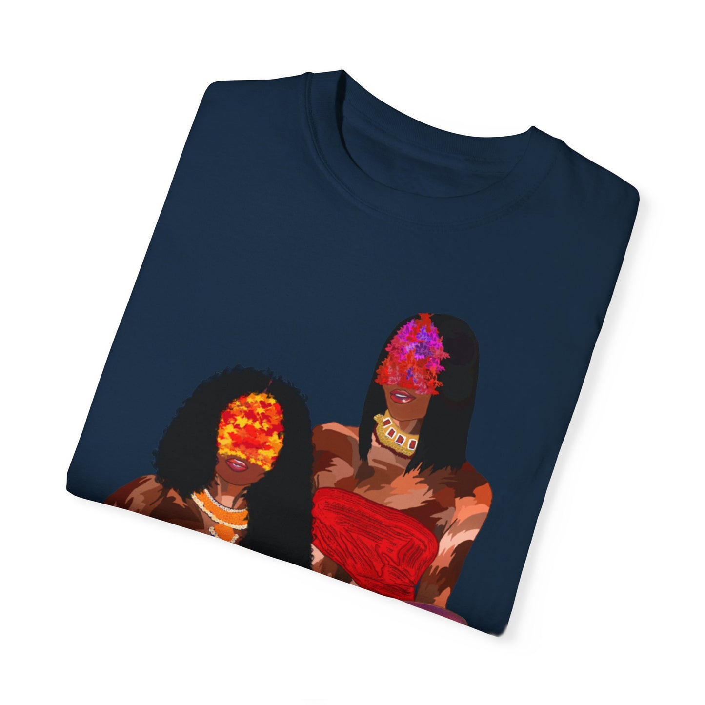 “Blossom melanin” Unisex Garment-Dyed T-shirt