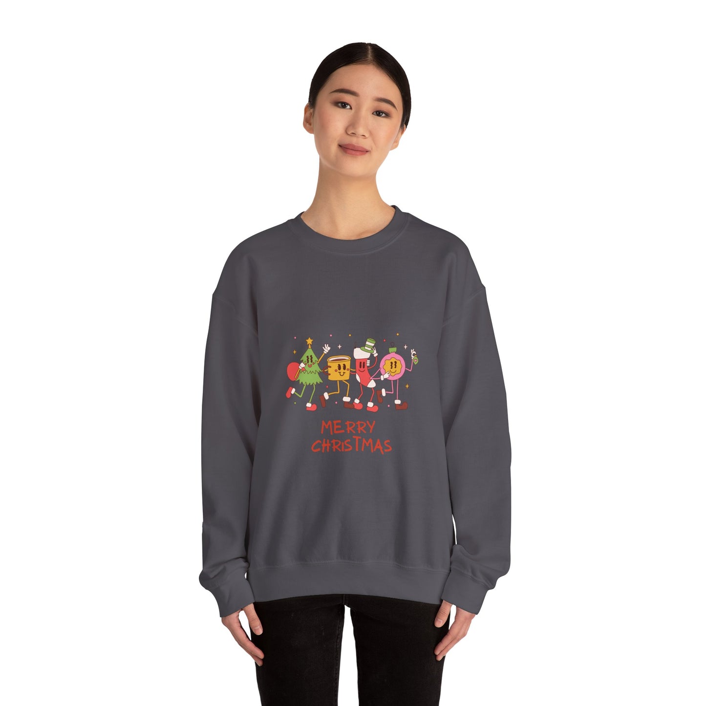 "Merry Christmas" Unisex Heavy Blend™ Crewneck Sweatshirt