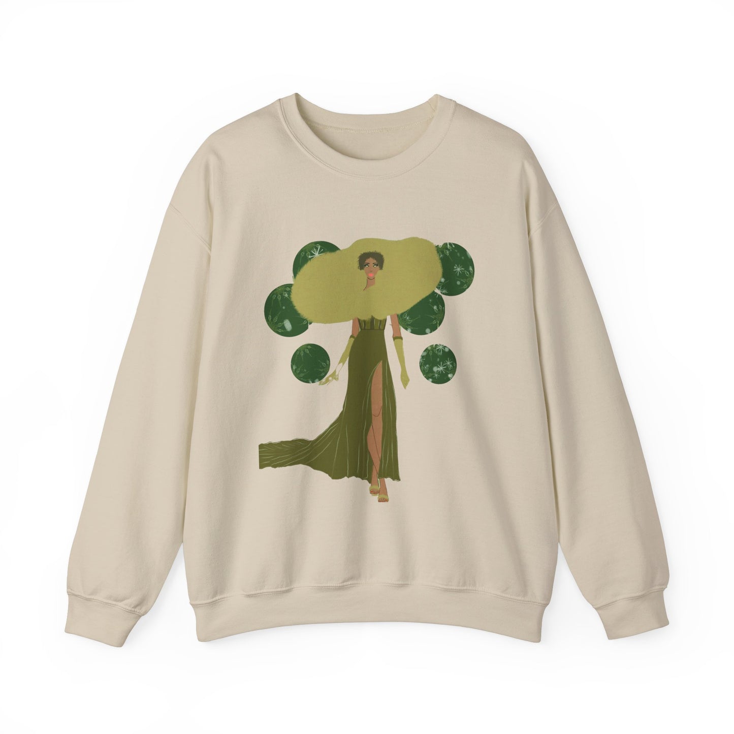 "Christmas princess" Unisex Heavy Blend™ Crewneck Sweatshirt