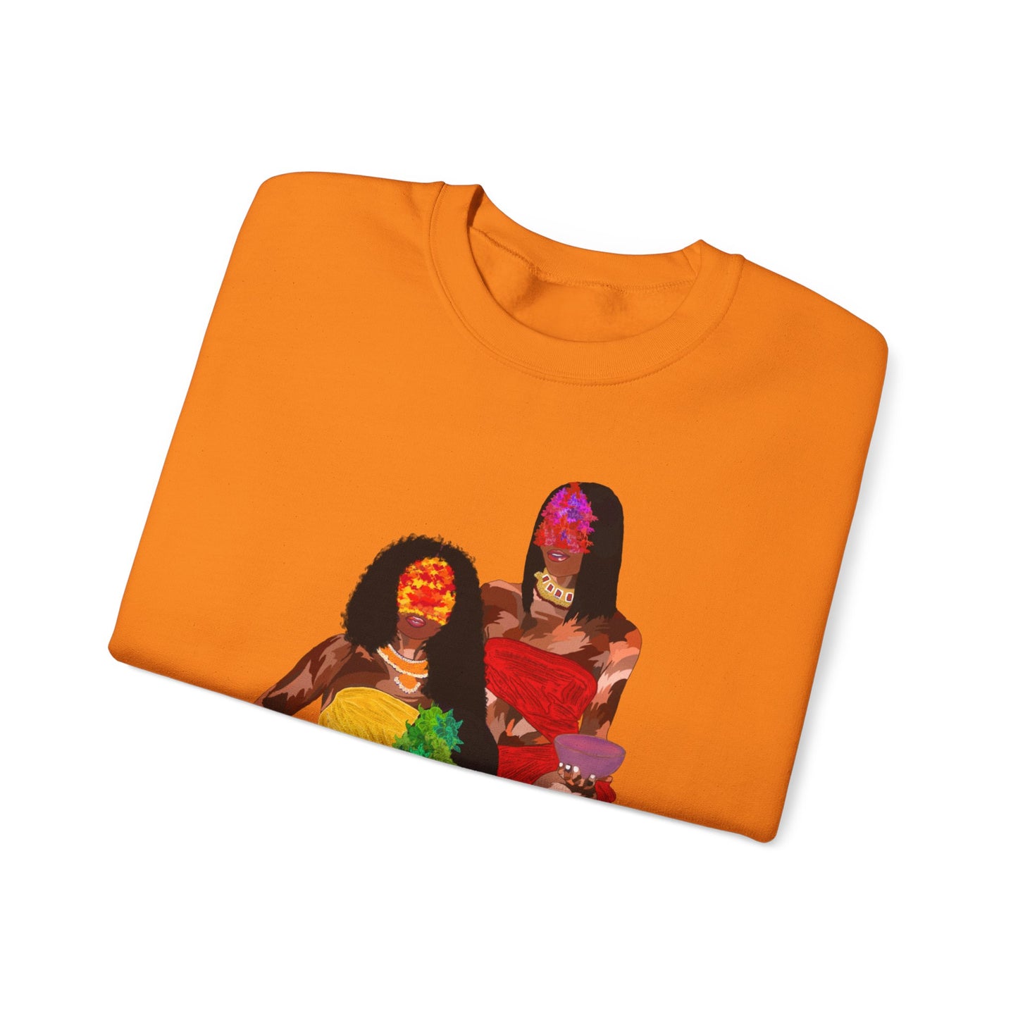 “Melanin Women”Unisex Heavy Blend™ Crewneck Sweatshirt