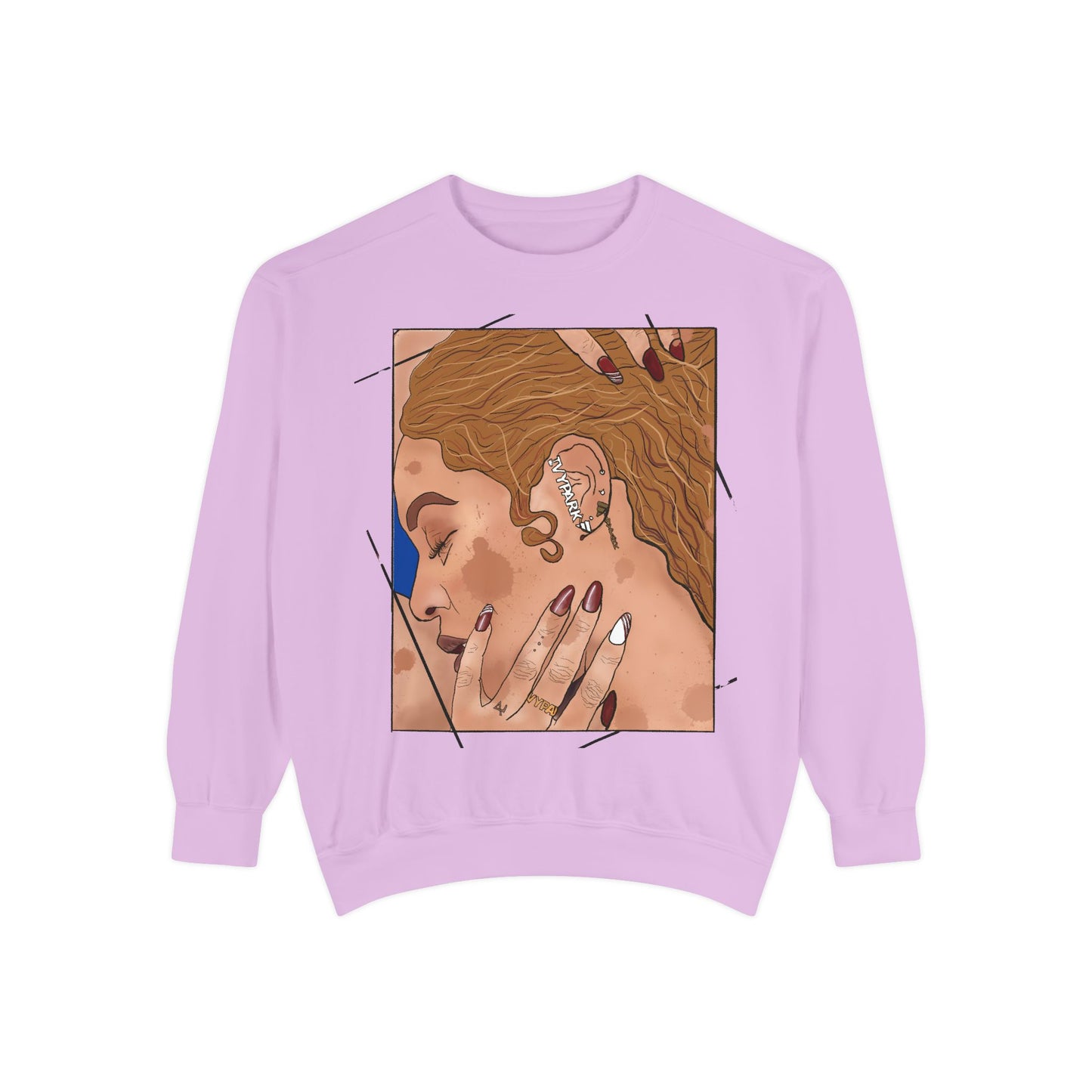 "Beyonce" Unisex Garment-Dyed Sweatshirt