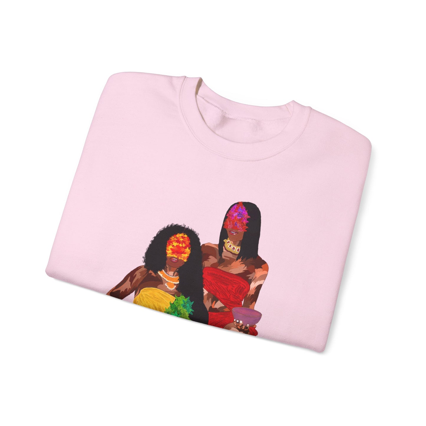 “Melanin Women”Unisex Heavy Blend™ Crewneck Sweatshirt