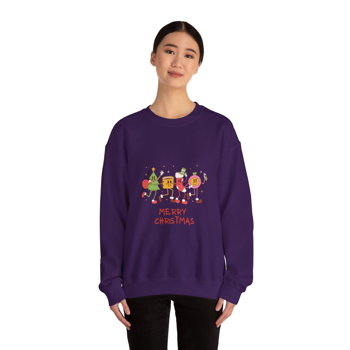 "Merry Christmas" Unisex Heavy Blend™ Crewneck Sweatshirt