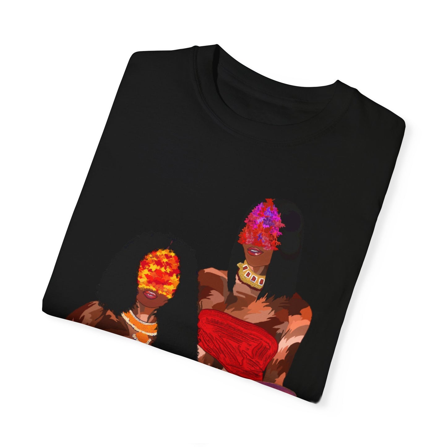 “Blossom melanin” Unisex Garment-Dyed T-shirt