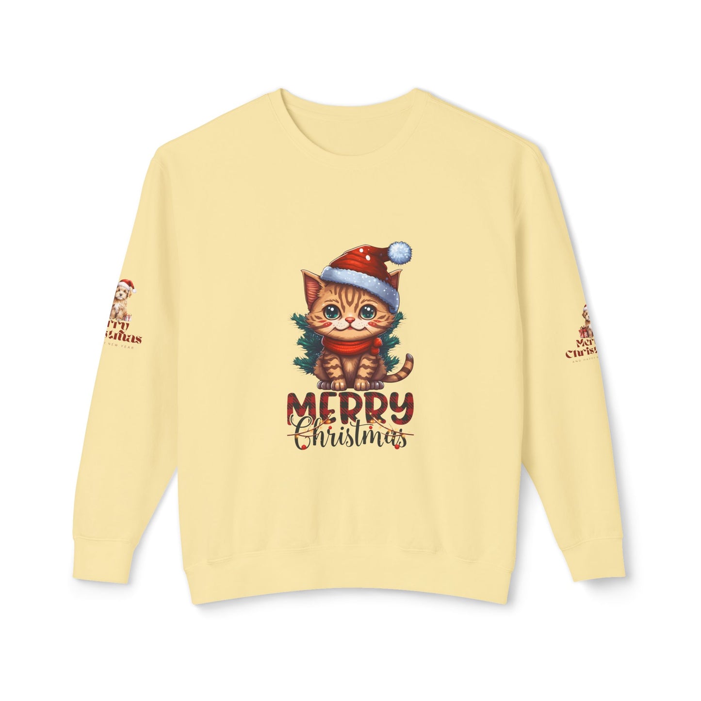 "Kitty Merry Christmas" Christmas sweatshirt