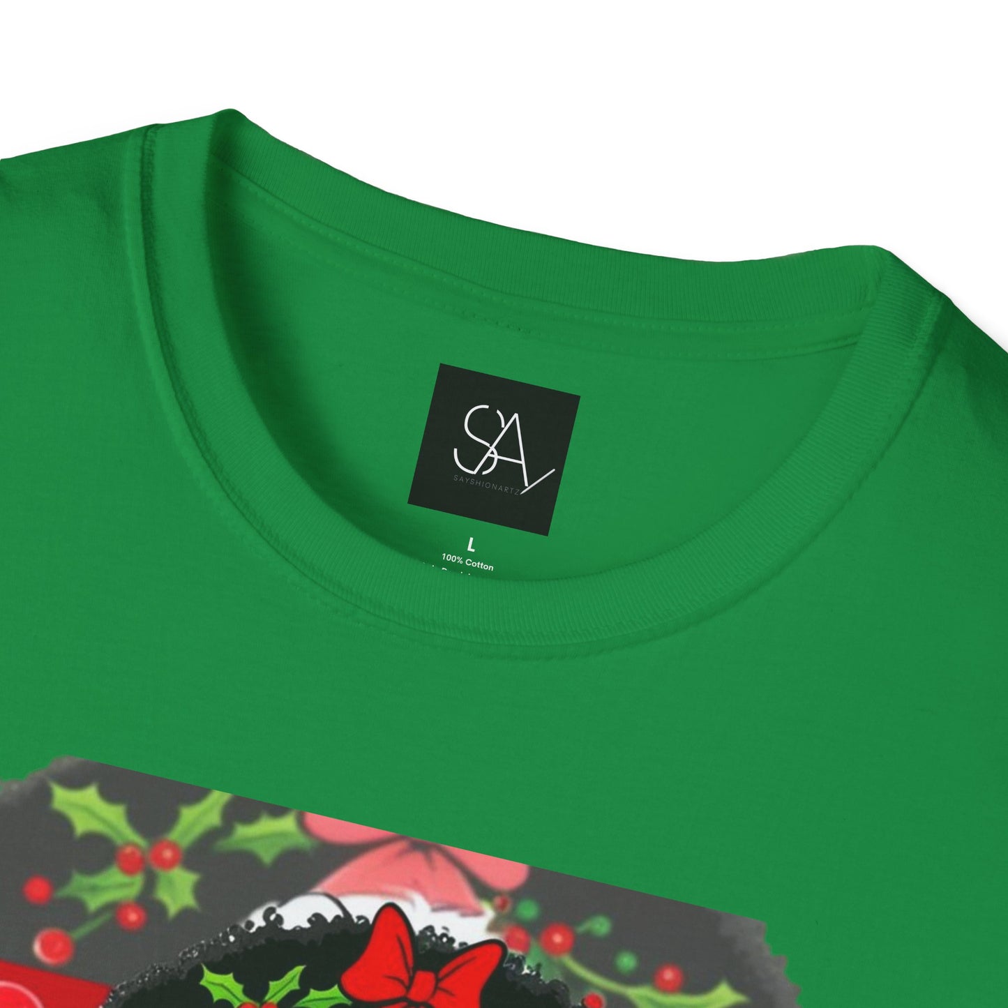 "Chocolate Grinch" Unisex Softstyle T-Shirt