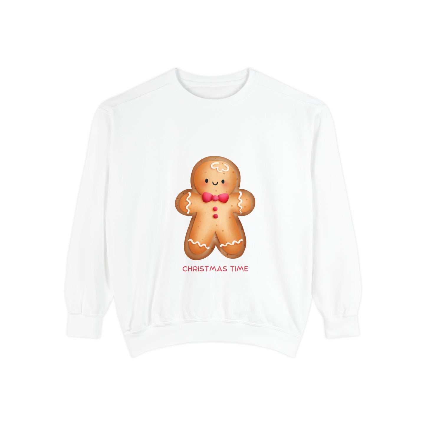 "Cookies, little man" Unisex Garment-Dyed Sweatshirt