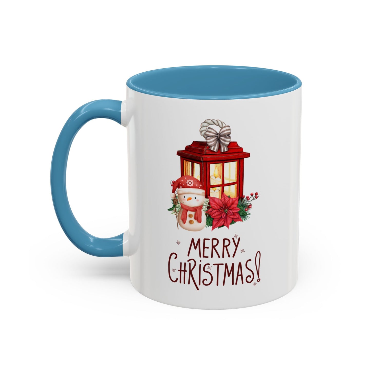 “Merry Christmas “Accent Coffee Mug (11, 15oz)