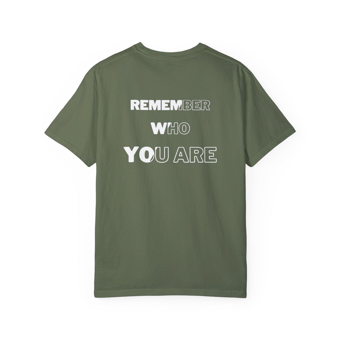 "1804, Remember who you are" Unisex Garment-Dyed T-shirt