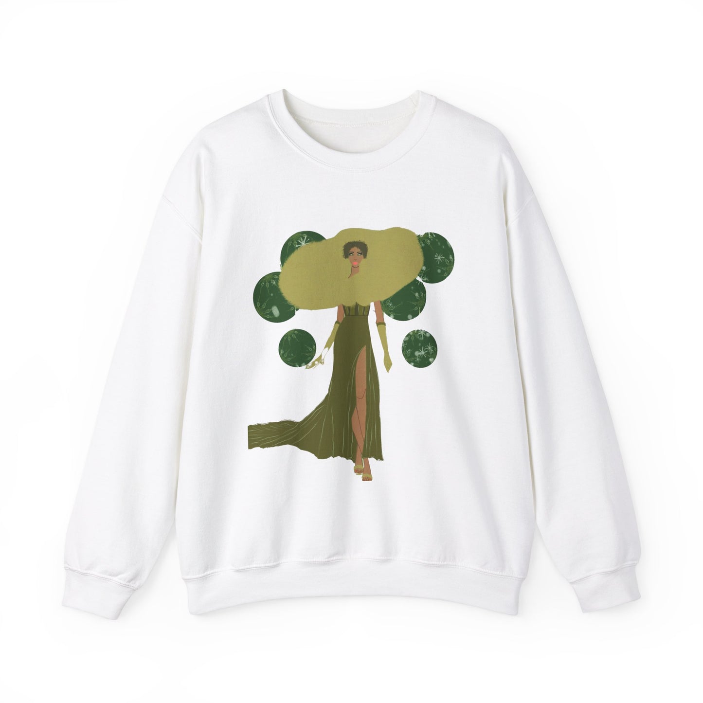 "Christmas princess" Unisex Heavy Blend™ Crewneck Sweatshirt