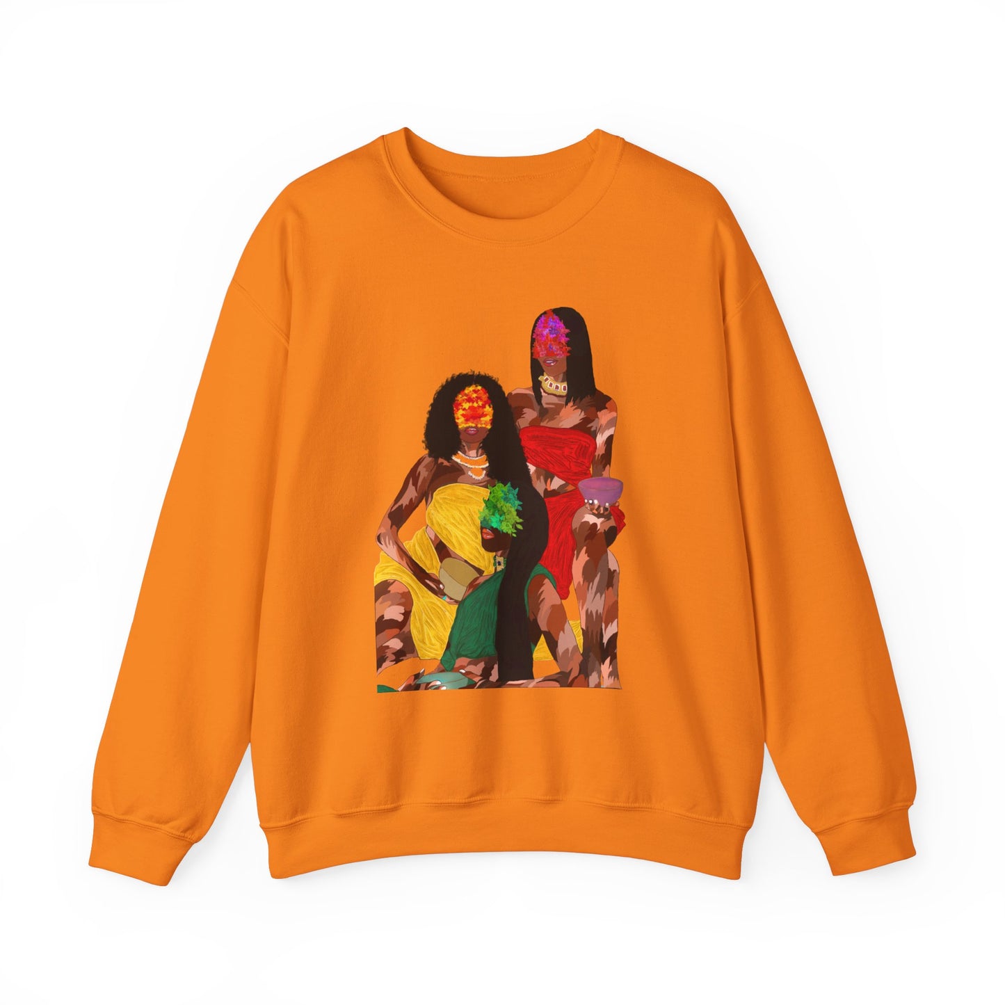 “Melanin Women”Unisex Heavy Blend™ Crewneck Sweatshirt