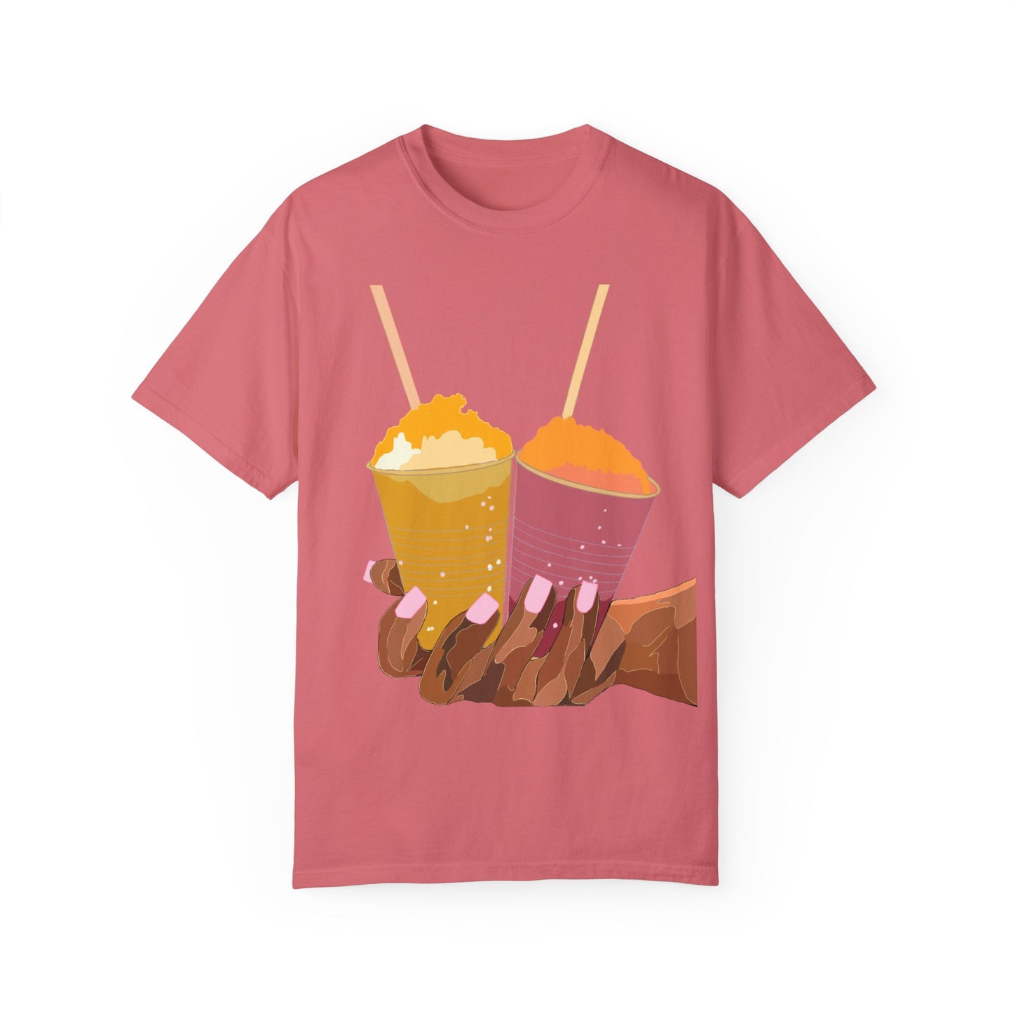 " Tropical Melanin" Unisex Garment-Dyed T-shirt