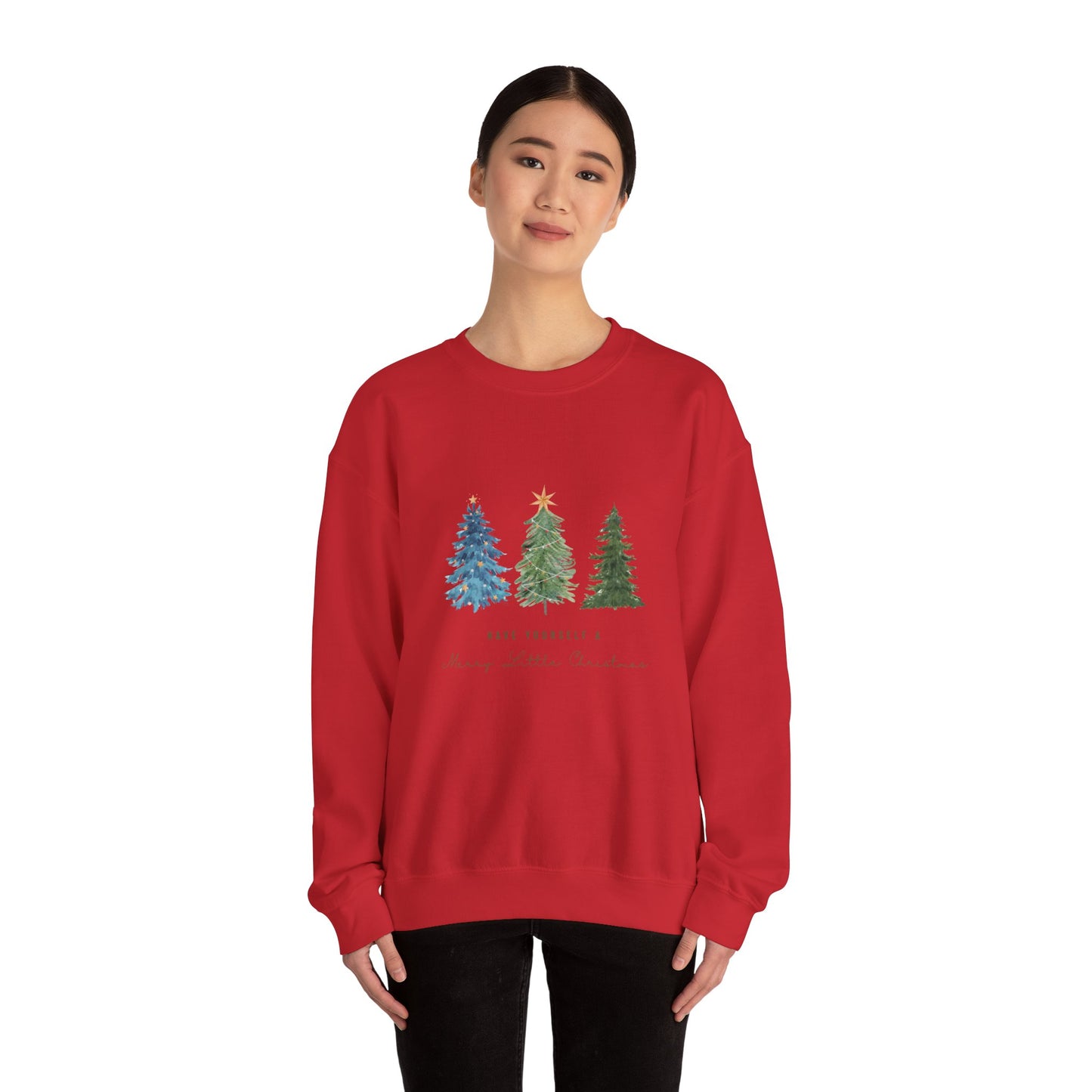 "Christmas Tree" Unisex Heavy Blend™ Crewneck Sweatshirt