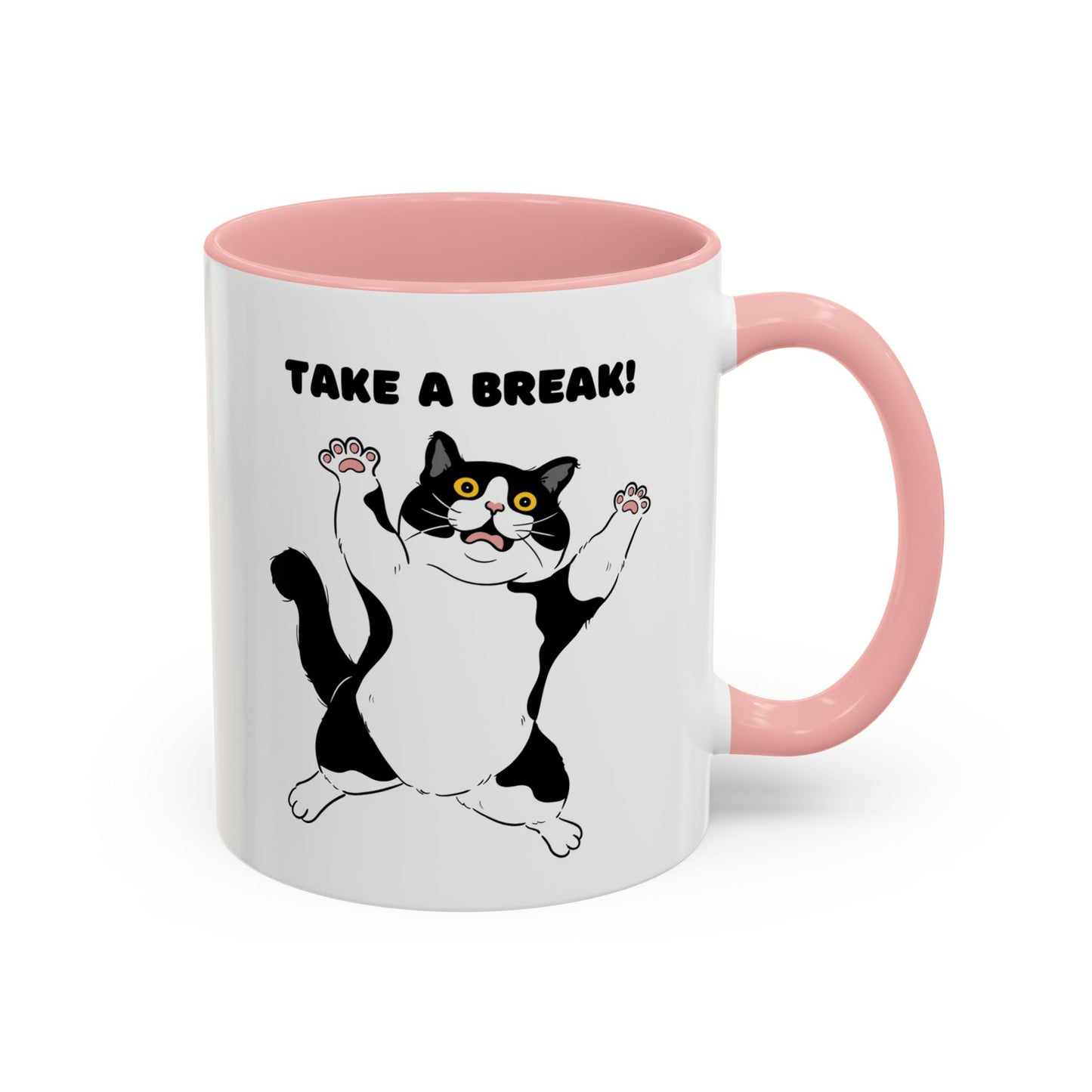 “ Take a break”Accent Coffee Mug (11, 15oz)