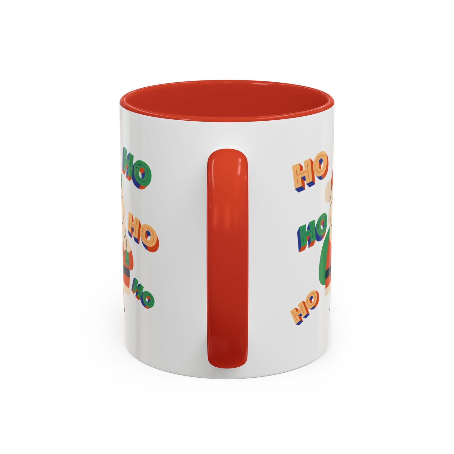 “HO HO HO HO, Santa Claus”Accent Coffee Mug (11, 15oz)