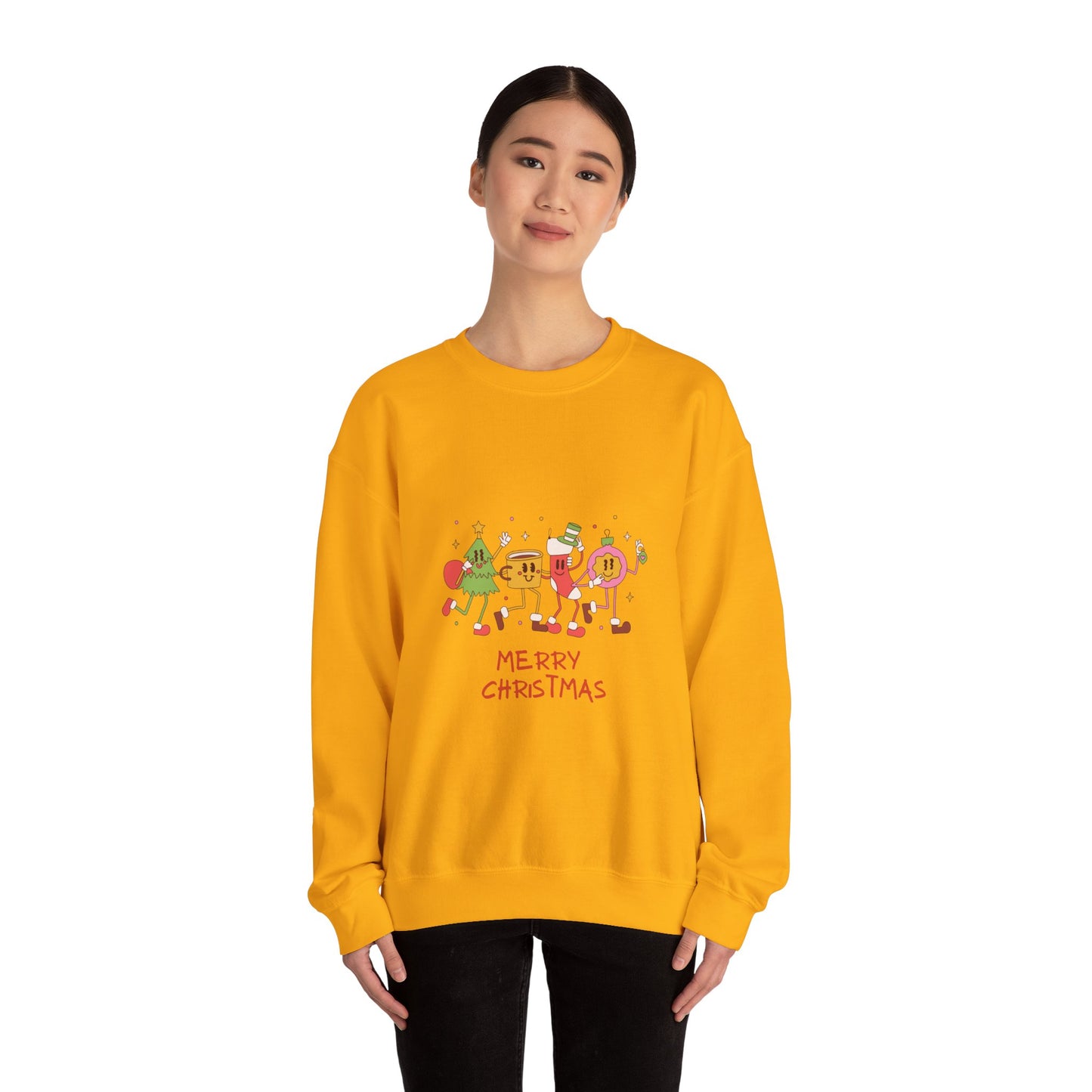 "Merry Christmas" Unisex Heavy Blend™ Crewneck Sweatshirt