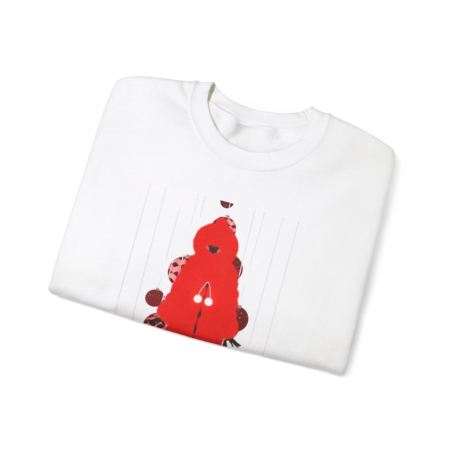 "Petit chaperon rouge, Christmas outfit" Unisex Heavy Blend™ Crewneck Sweatshirt