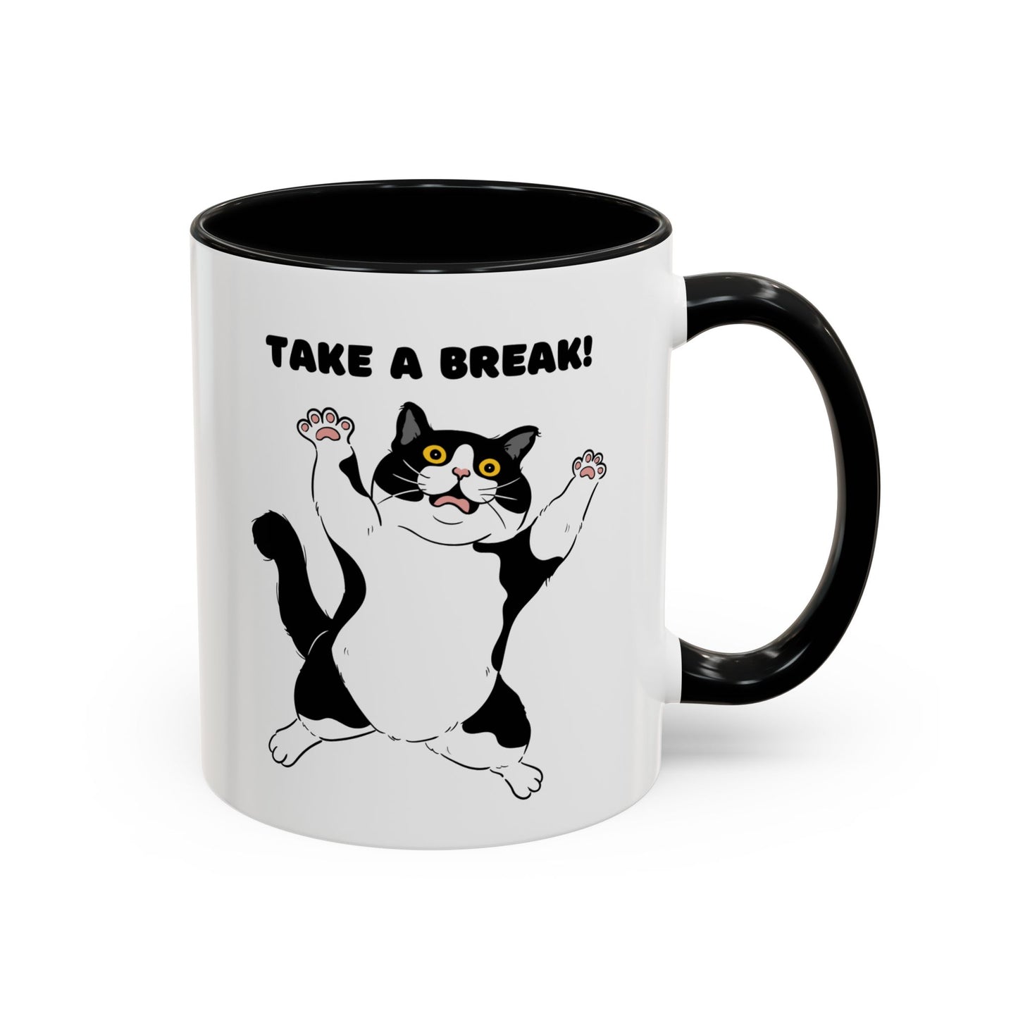 “ Take a break”Accent Coffee Mug (11, 15oz)