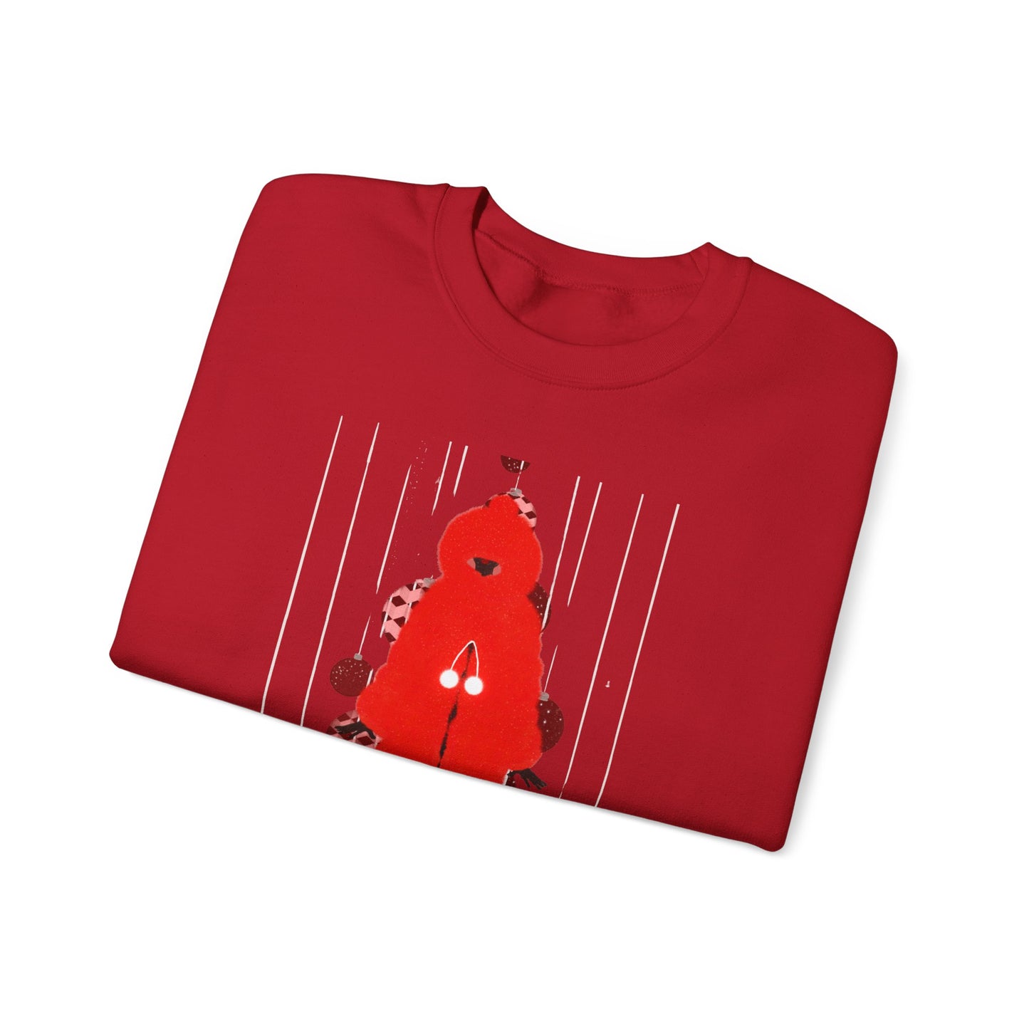 "Petit chaperon rouge, Christmas outfit" Unisex Heavy Blend™ Crewneck Sweatshirt