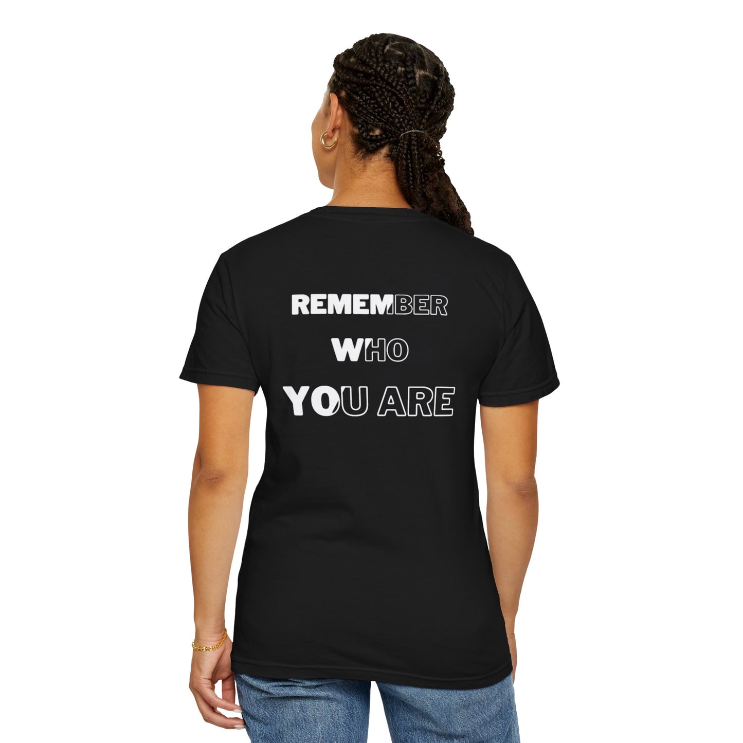 "1804, Remember who you are" Unisex Garment-Dyed T-shirt