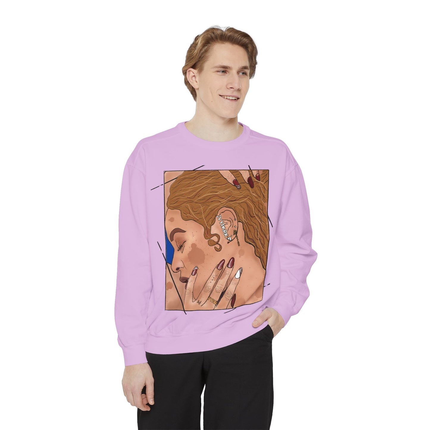 "Beyonce" Unisex Garment-Dyed Sweatshirt