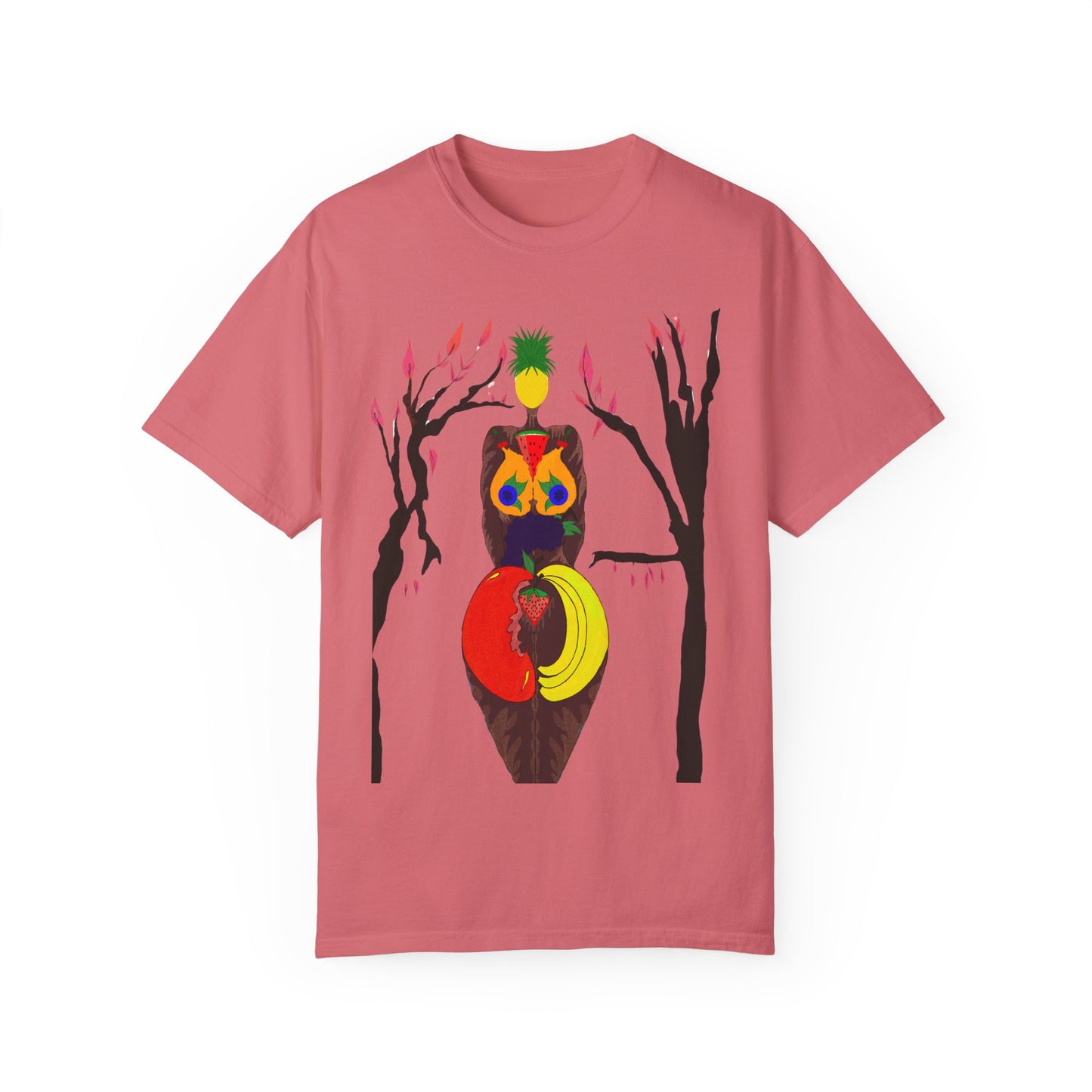 "Melanin Fruity Body" Unisex Garment-Dyed T-shirt