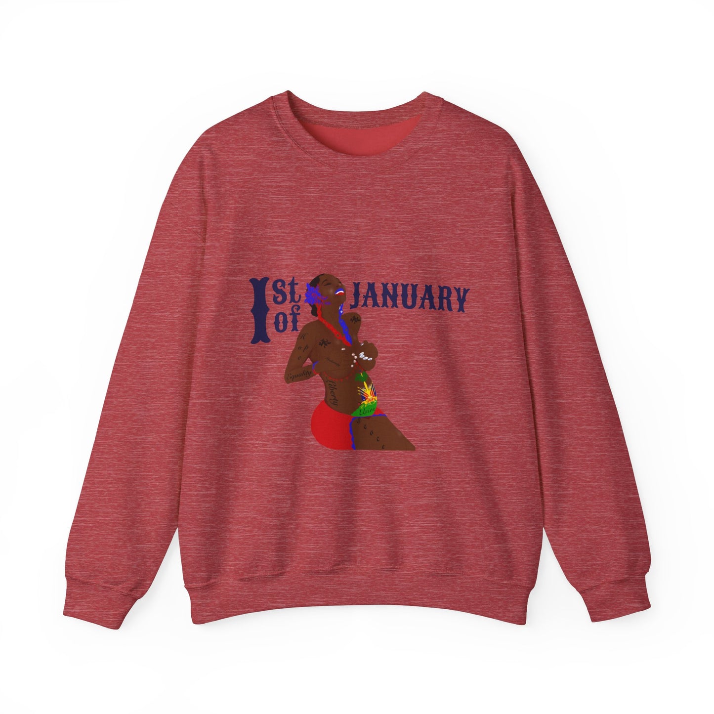 “1st of January” Copy of Unisex Heavy Blend™ Crewneck Sweatshirt