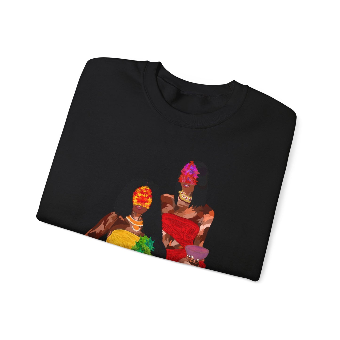 “Melanin Women”Unisex Heavy Blend™ Crewneck Sweatshirt