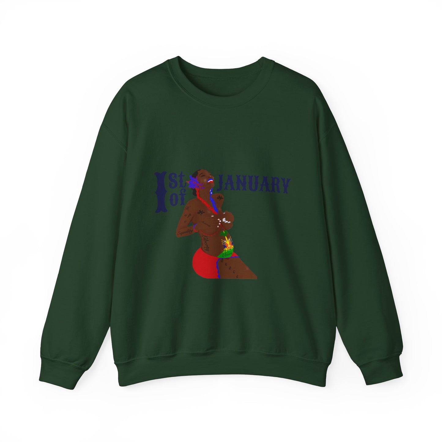 “1st of January” Copy of Unisex Heavy Blend™ Crewneck Sweatshirt