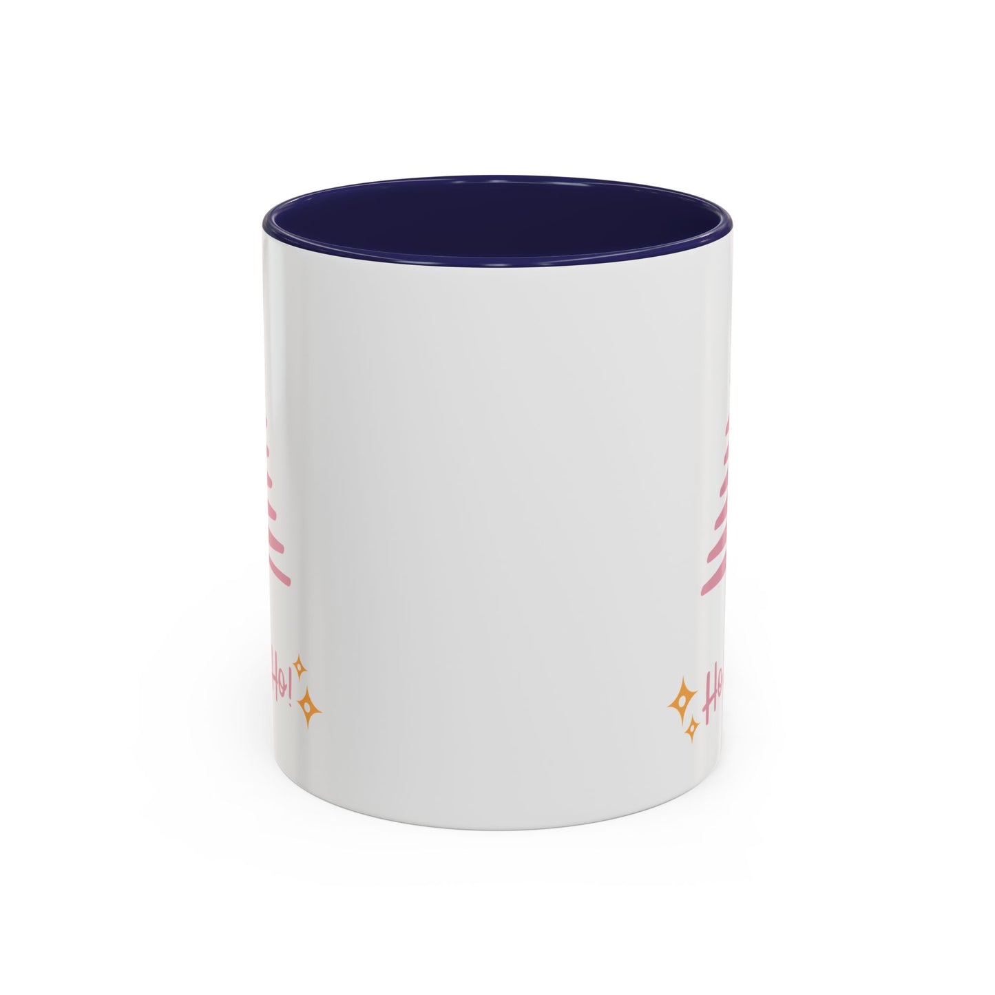 “Pink Christmas tree” Accent Coffee Mug (11, 15oz)