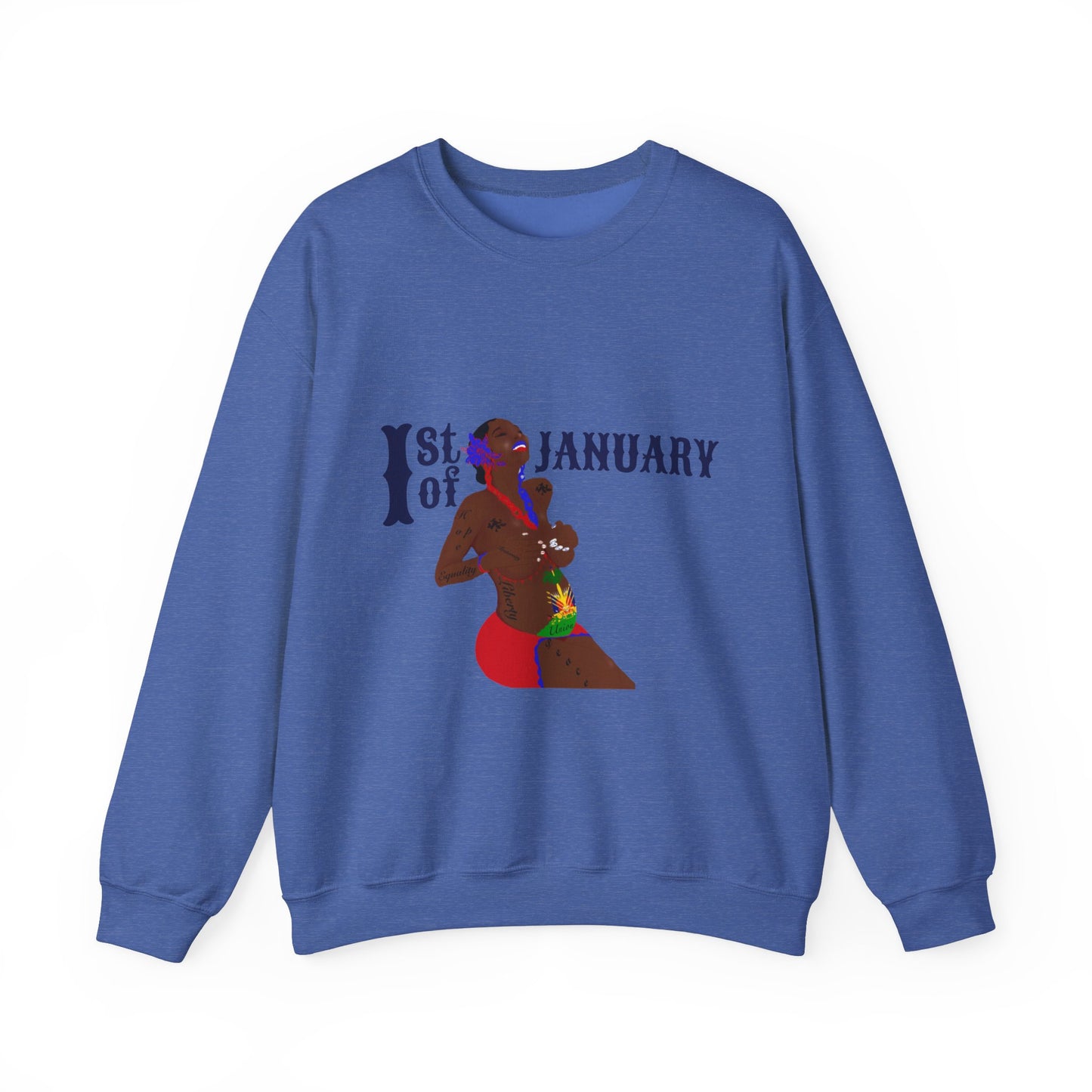 “1st of January” Copy of Unisex Heavy Blend™ Crewneck Sweatshirt