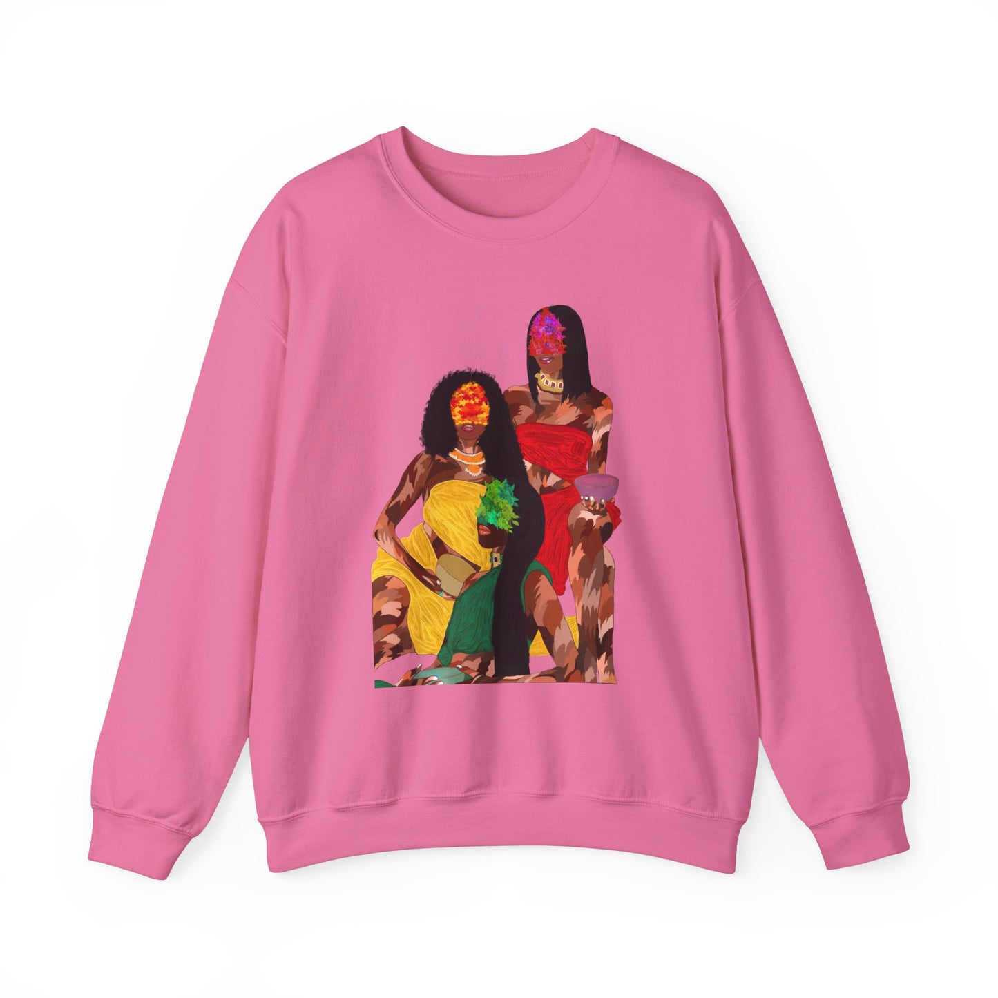 “Melanin Women”Unisex Heavy Blend™ Crewneck Sweatshirt