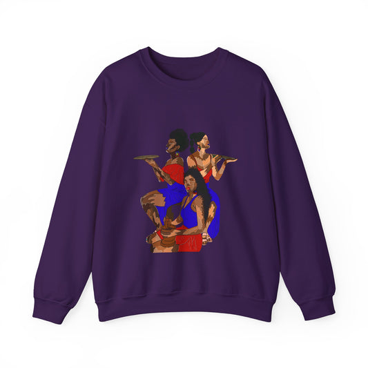 "Haitian women" Unisex Heavy Blend™ Crewneck Sweatshirt