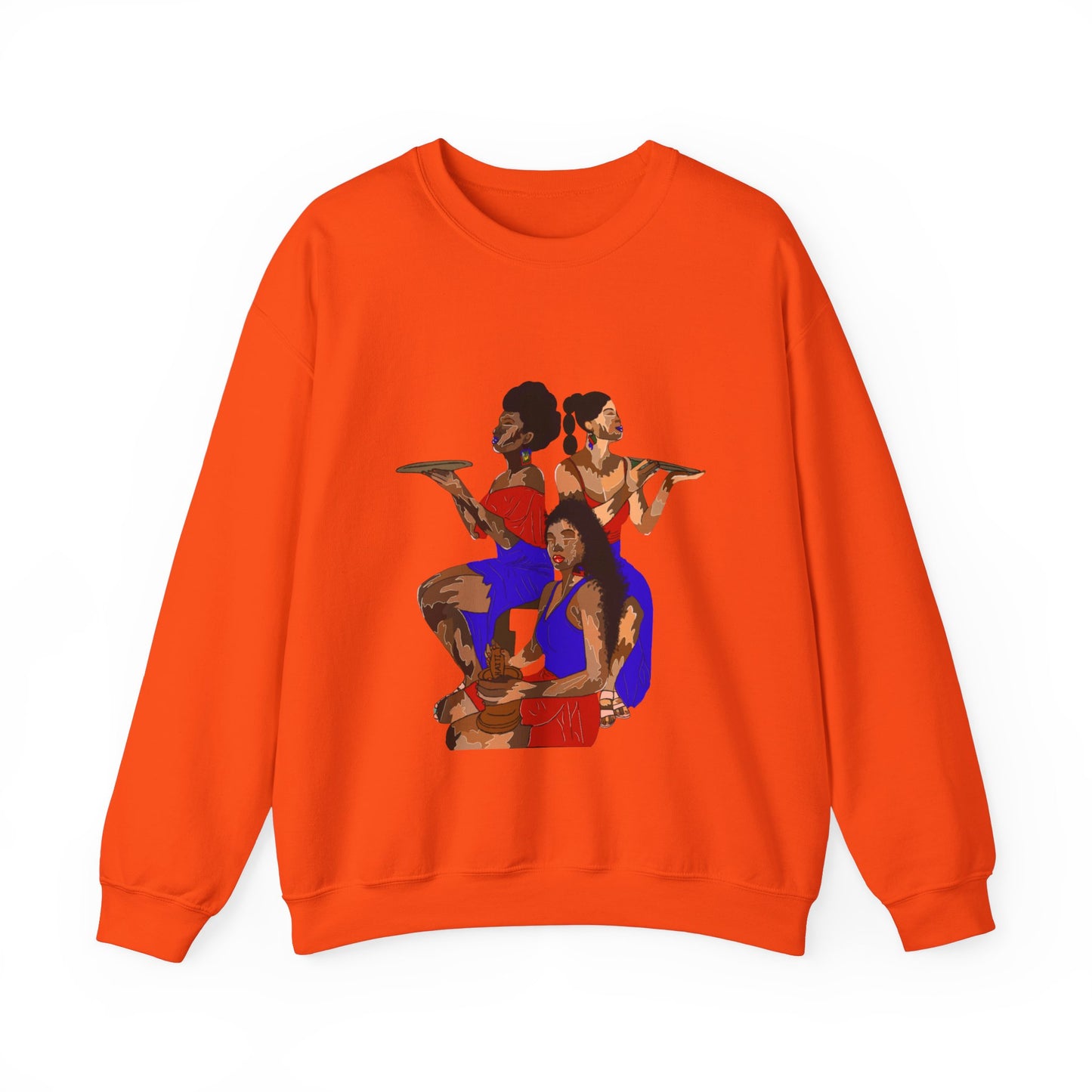 "Haitian women" Unisex Heavy Blend™ Crewneck Sweatshirt