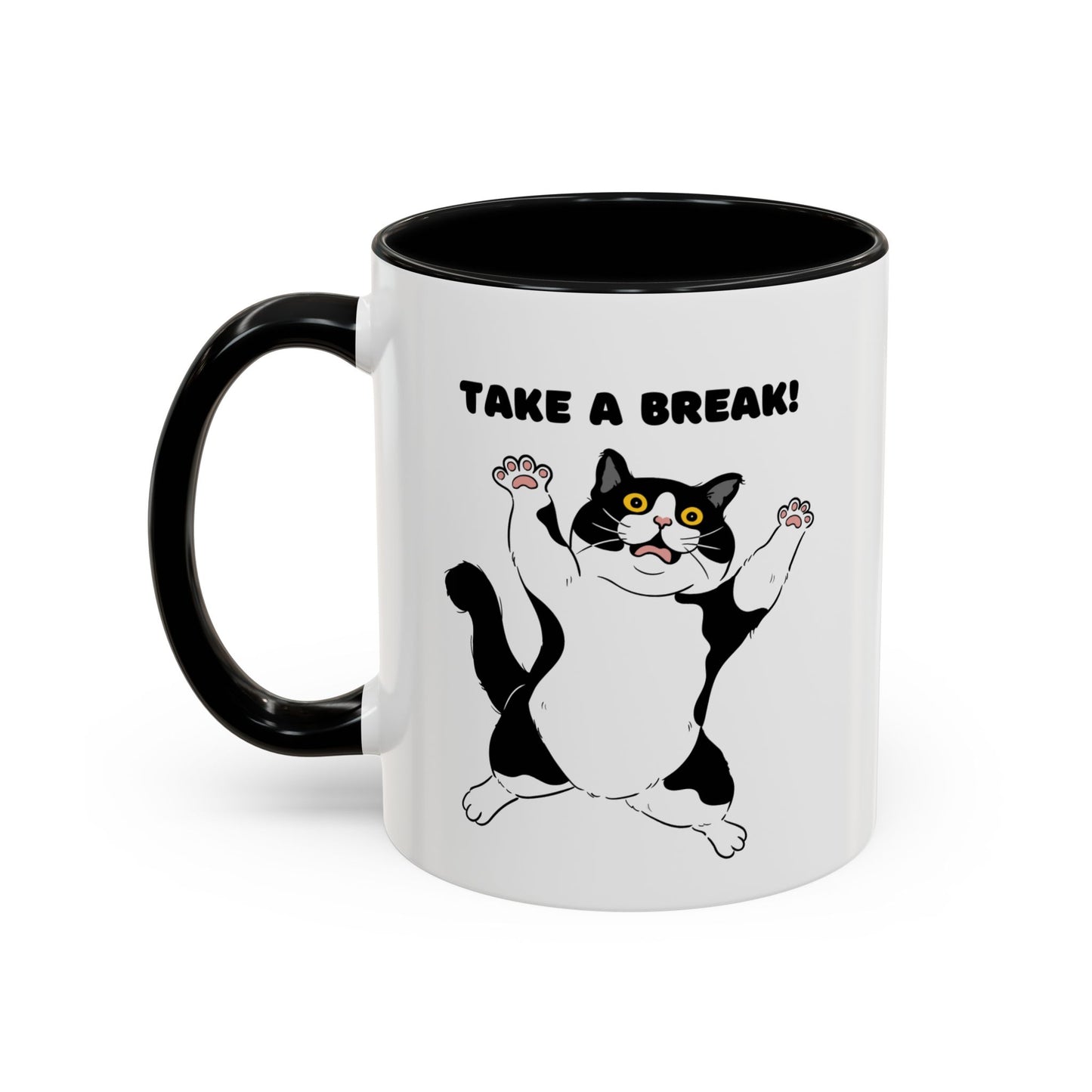 “ Take a break”Accent Coffee Mug (11, 15oz)