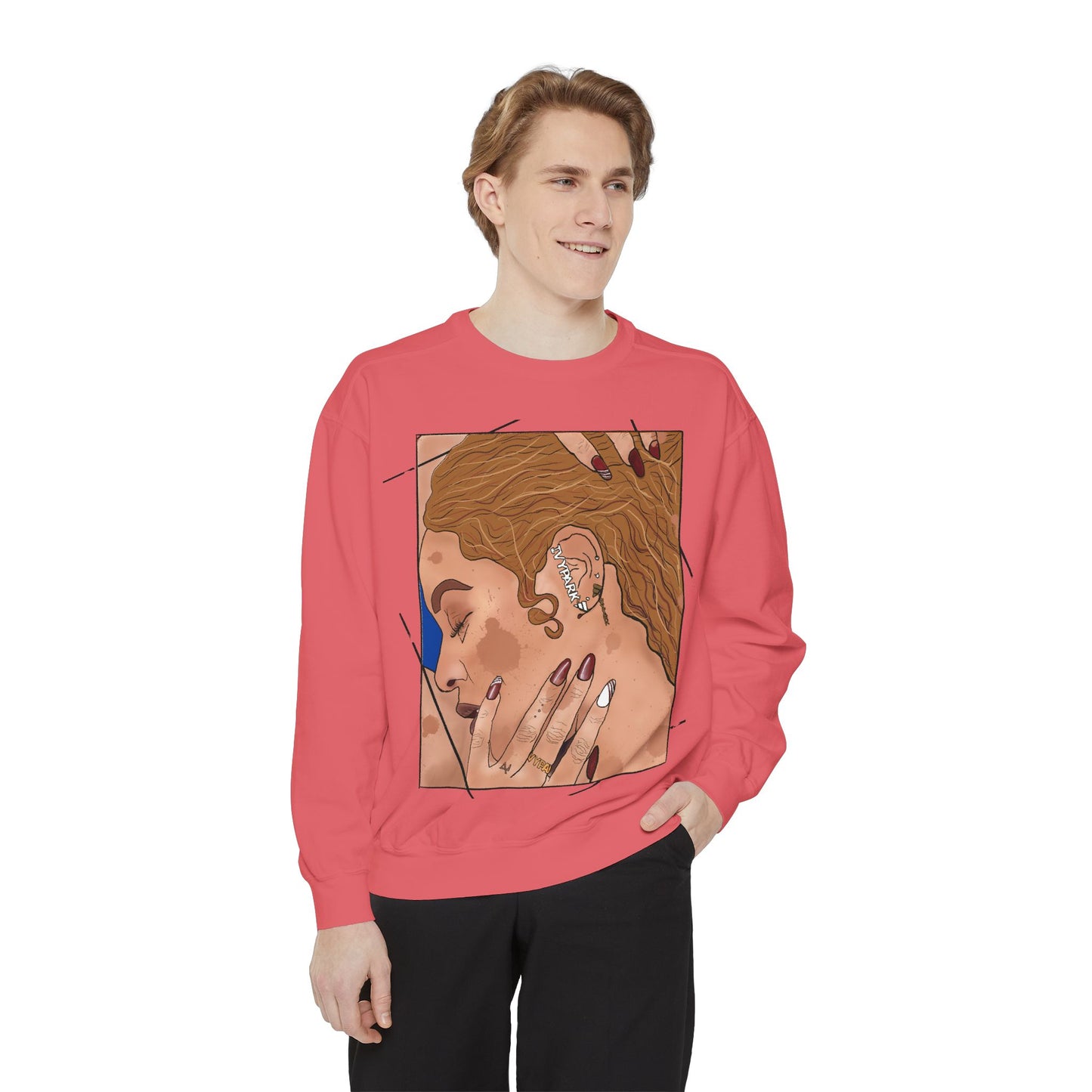 "Beyonce" Unisex Garment-Dyed Sweatshirt