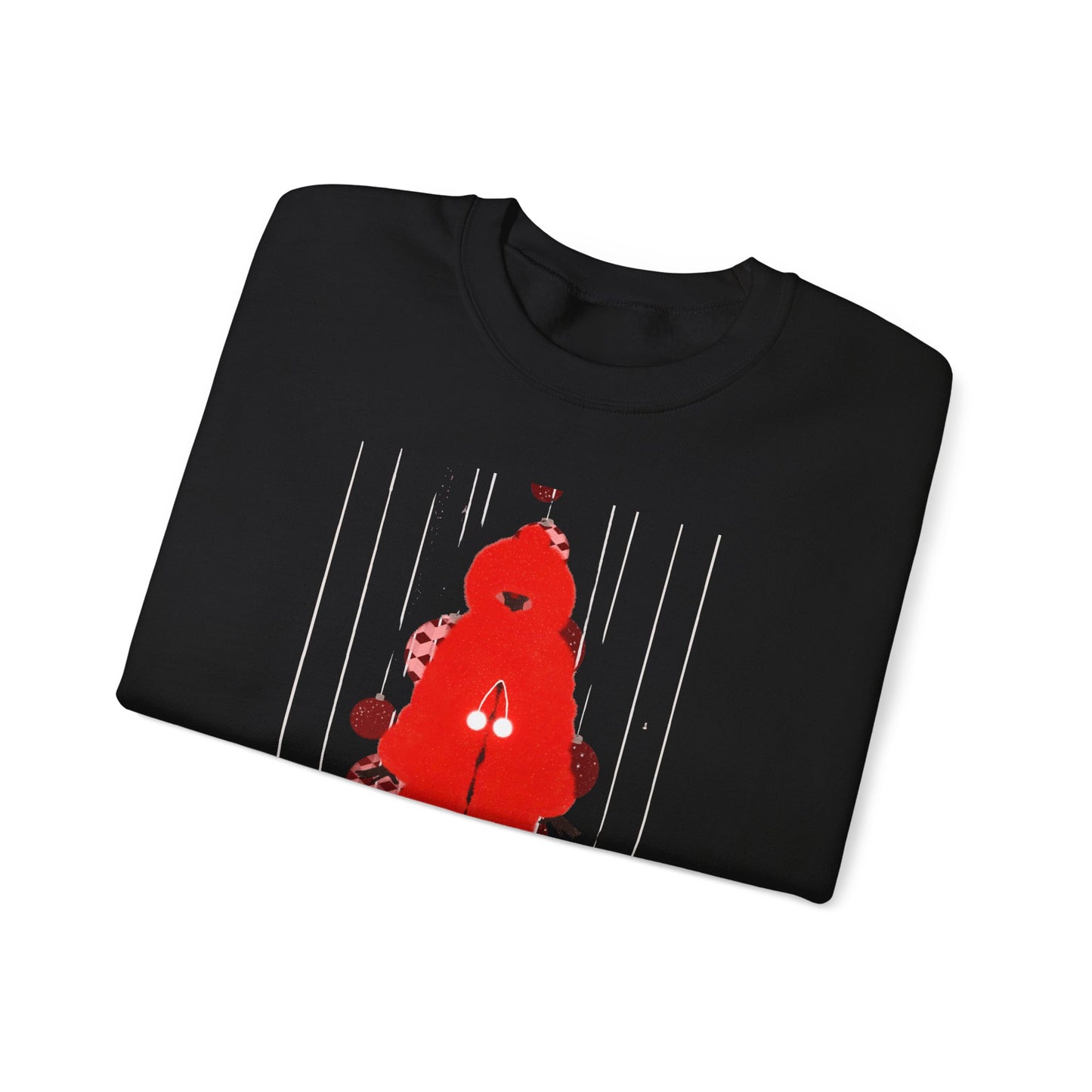 "Petit chaperon rouge, Christmas outfit" Unisex Heavy Blend™ Crewneck Sweatshirt