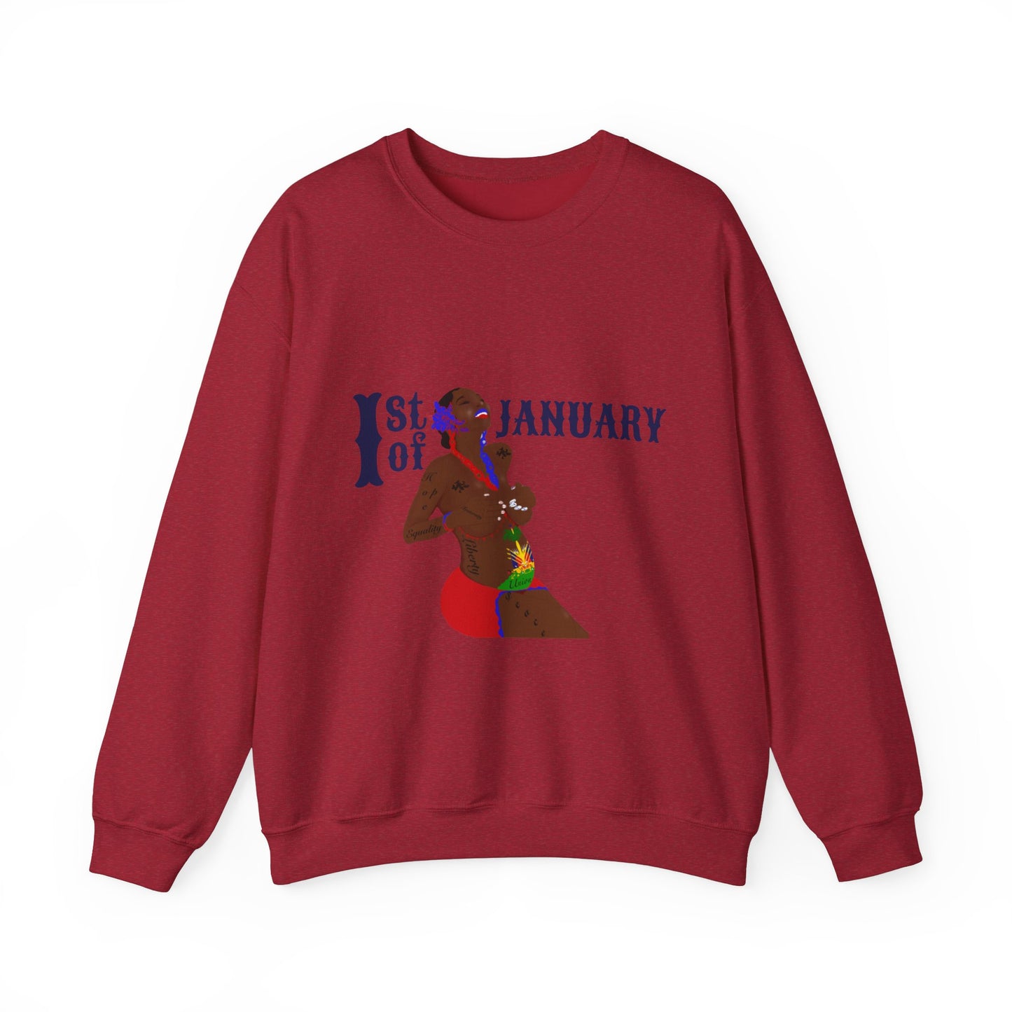 “1st of January” Copy of Unisex Heavy Blend™ Crewneck Sweatshirt