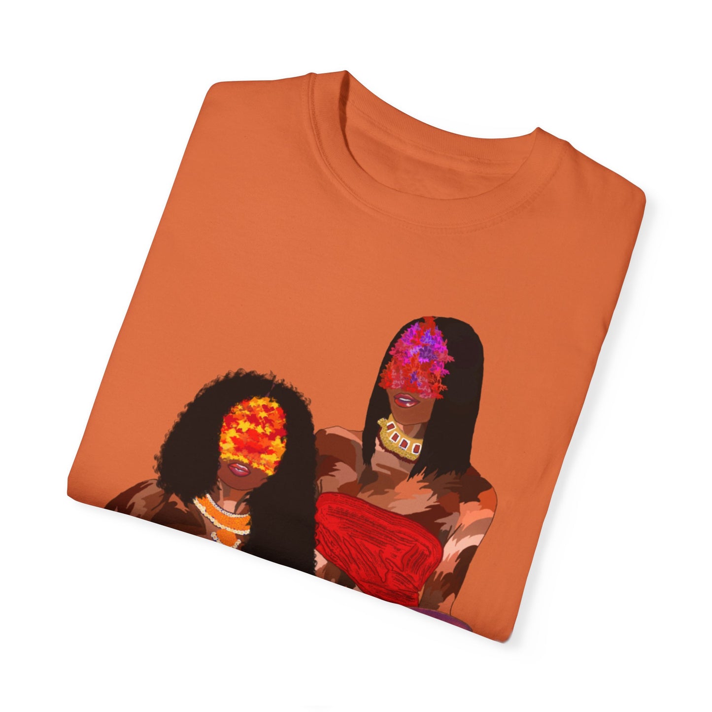 “Blossom melanin” Unisex Garment-Dyed T-shirt