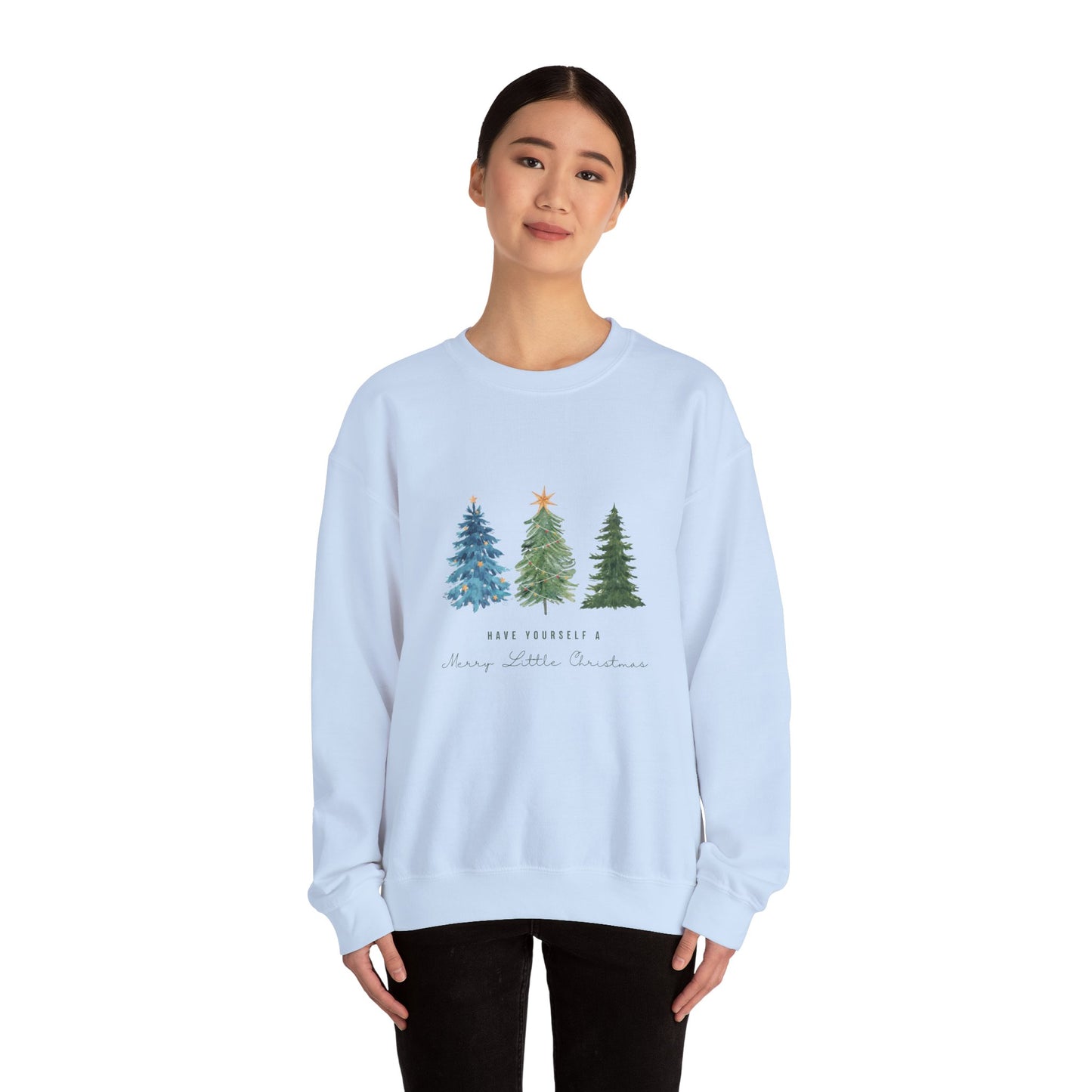 "Christmas Tree" Unisex Heavy Blend™ Crewneck Sweatshirt