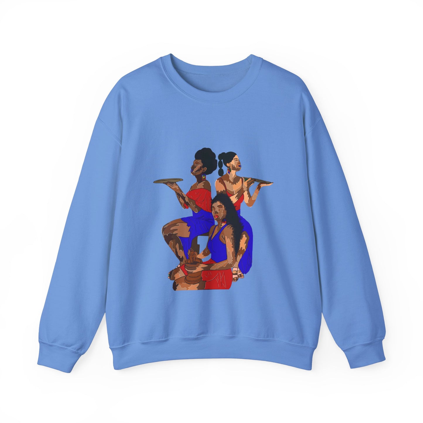 "Haitian women" Unisex Heavy Blend™ Crewneck Sweatshirt