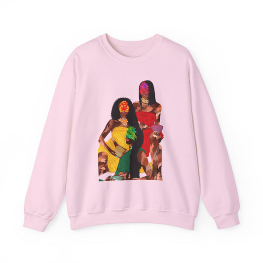 “Melanin Women”Unisex Heavy Blend™ Crewneck Sweatshirt