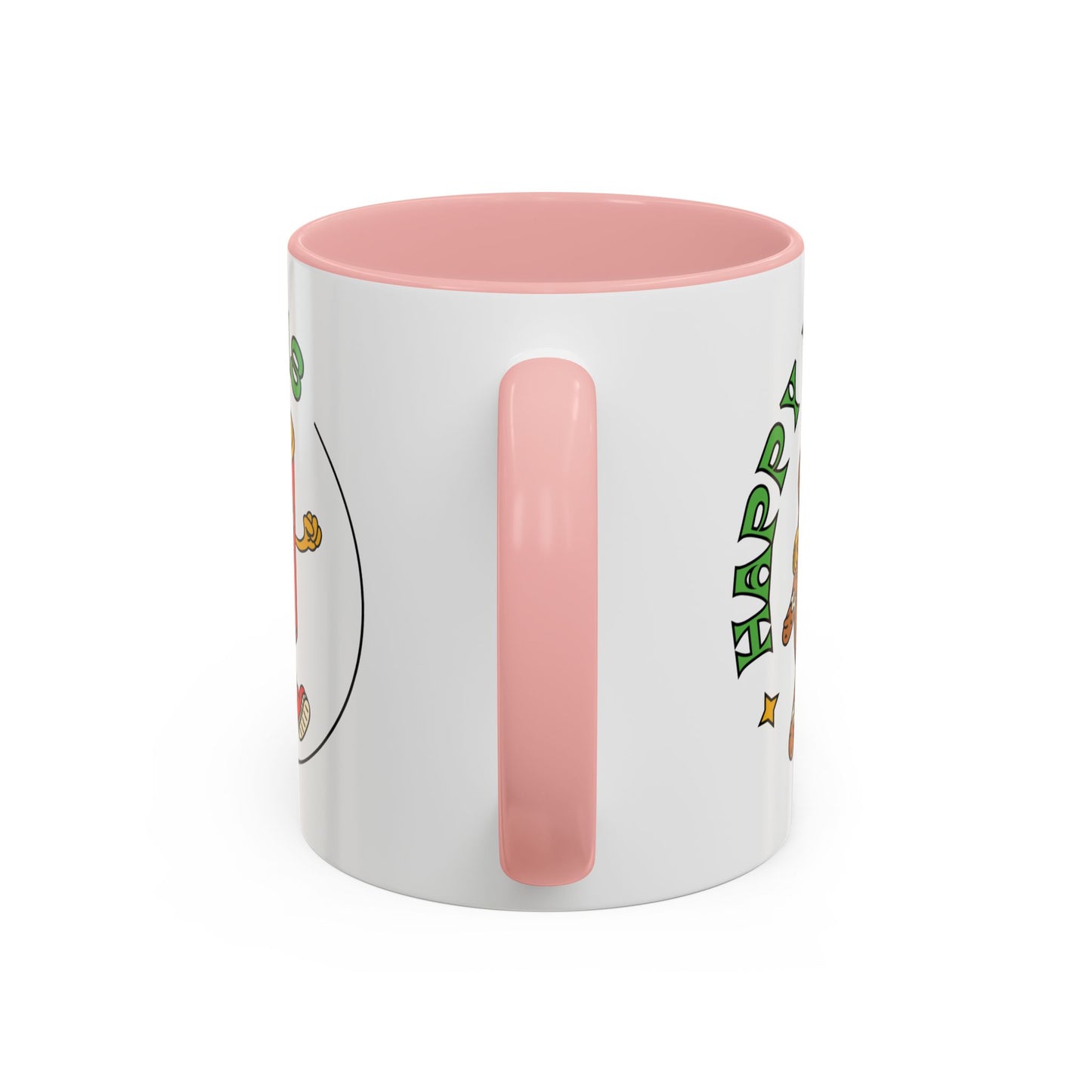 “Happy Xmas”Accent Coffee Mug (11, 15oz)