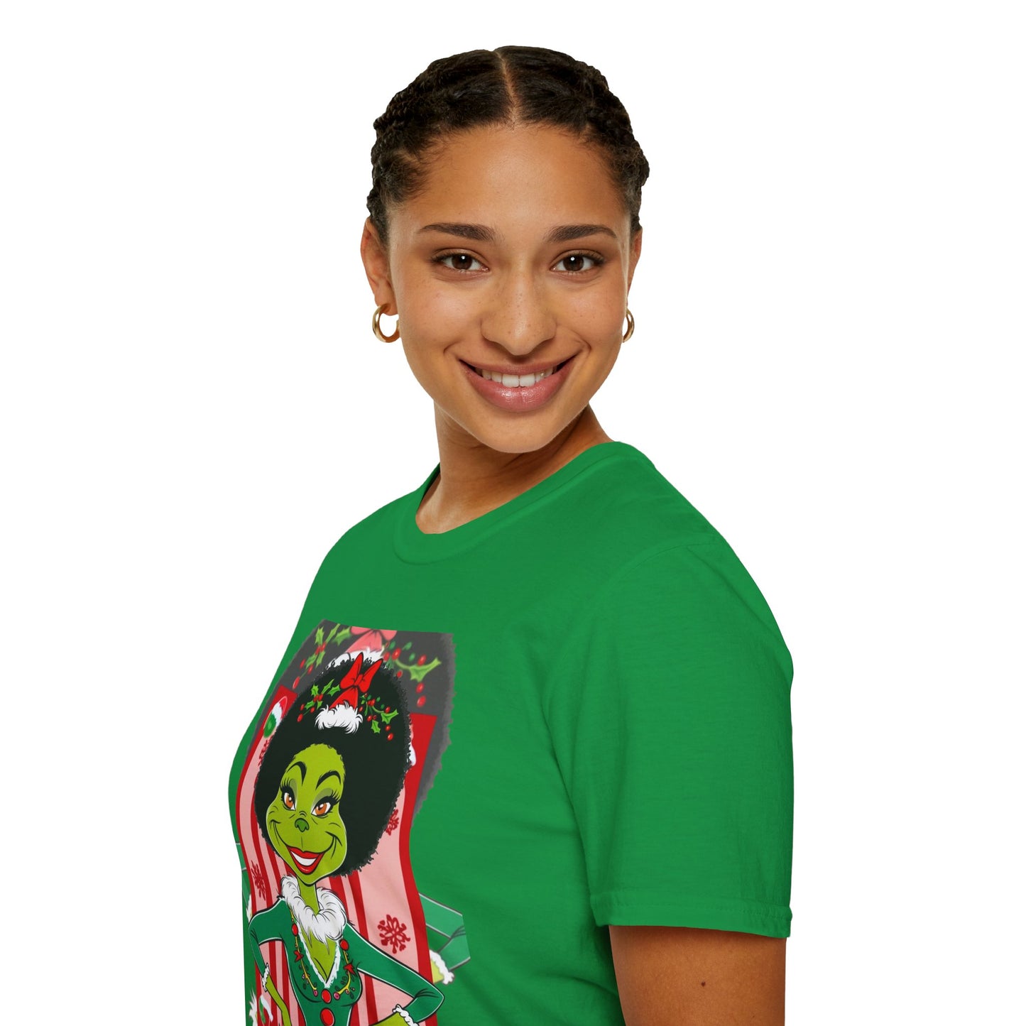 "Chocolate Grinch" Unisex Softstyle T-Shirt