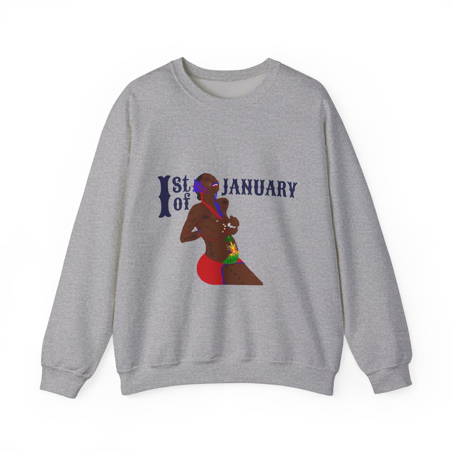 “1st of January” Copy of Unisex Heavy Blend™ Crewneck Sweatshirt